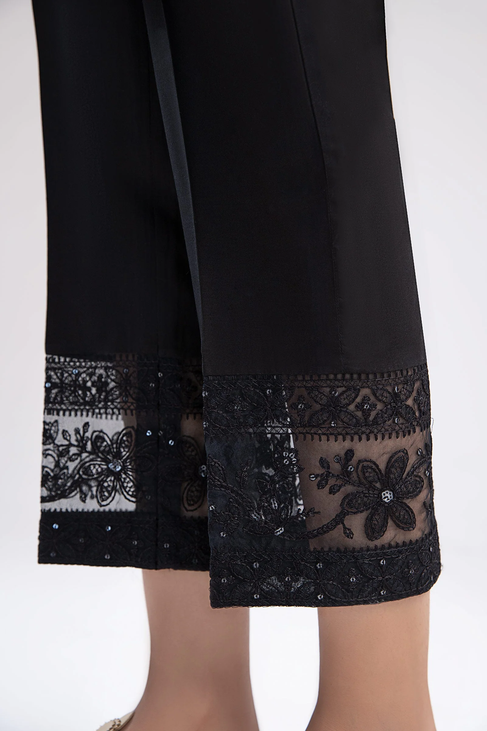 Cambric Straight Trousers - Image 2
