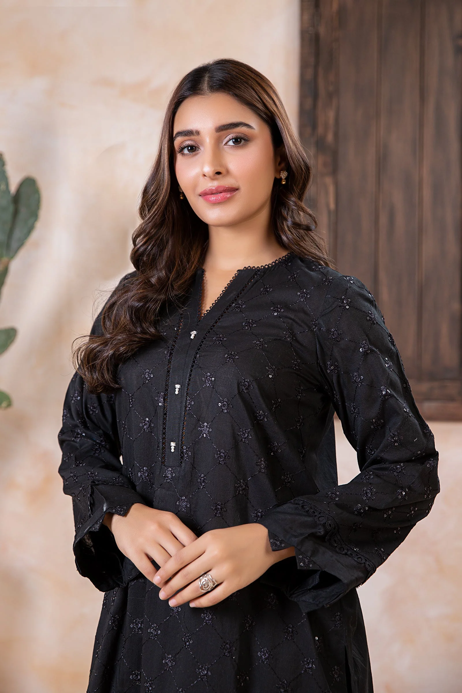 2 Piece Embroidered Lawn Suit - Image 2