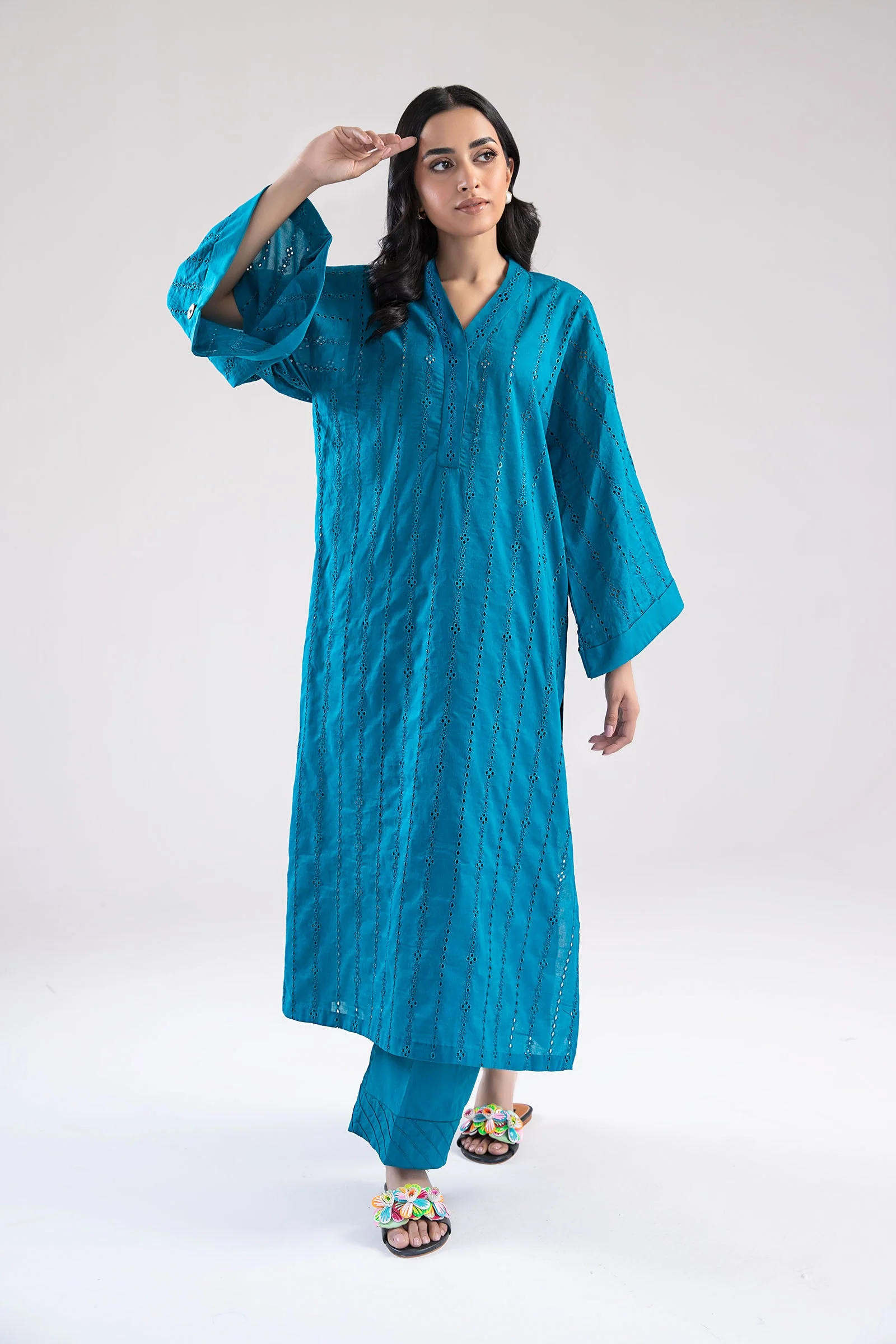 2 Piece Embroidered Lawn Suit