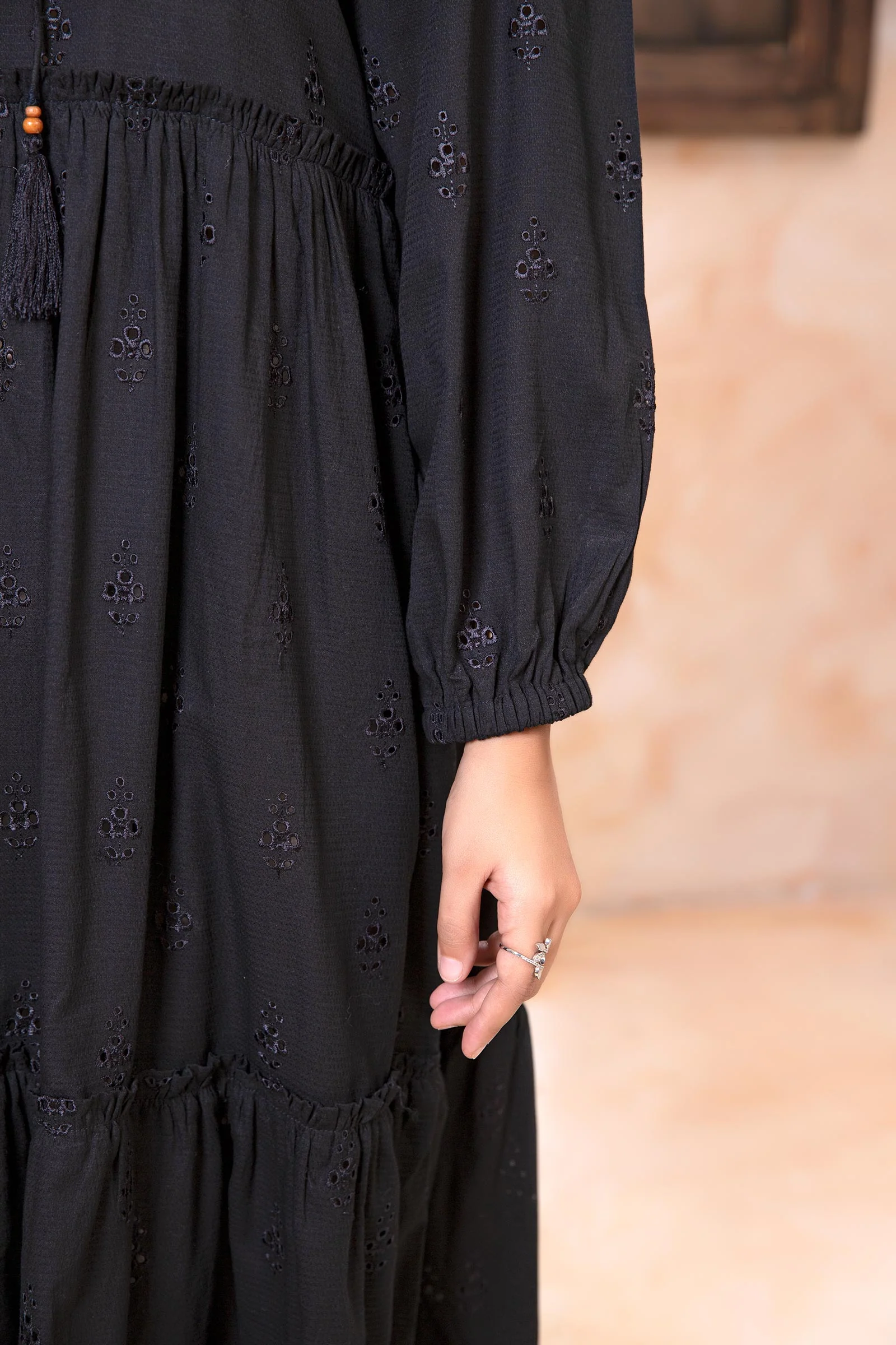 Embroidered Lawn Dress - Image 4