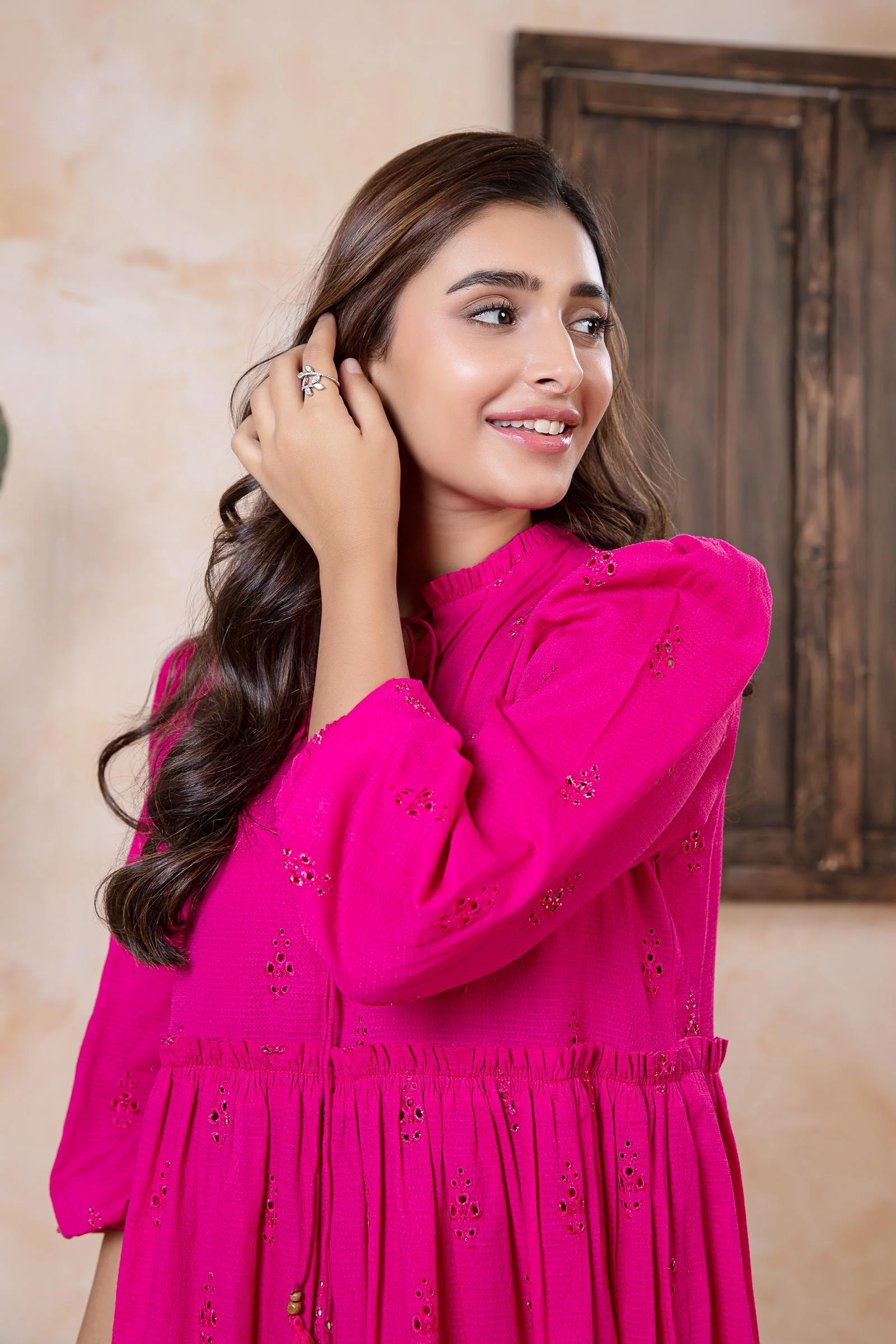 Embroidered Lawn Dress - Image 2