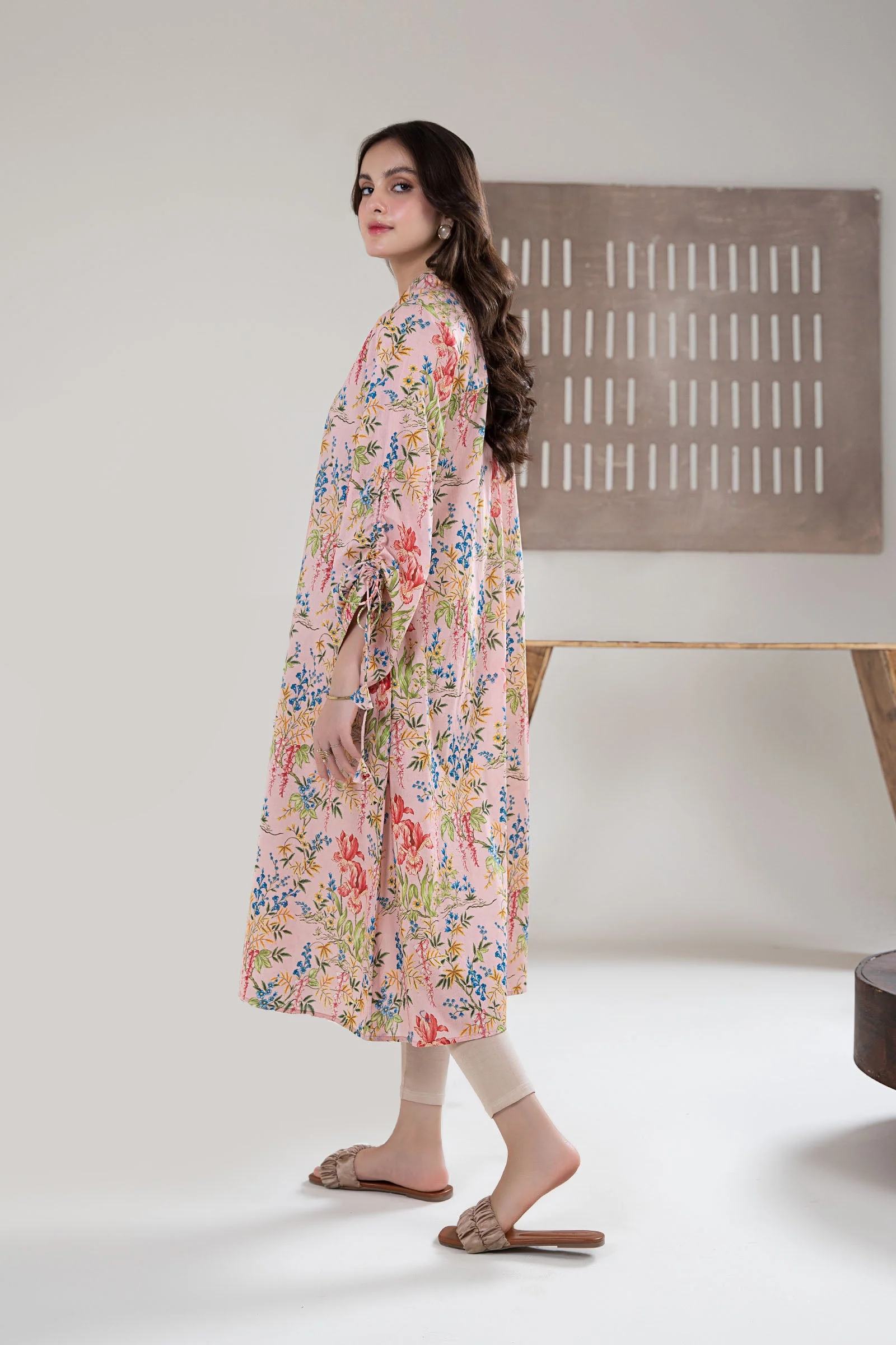 Printed Arabic Lawn Shirt - Image 5