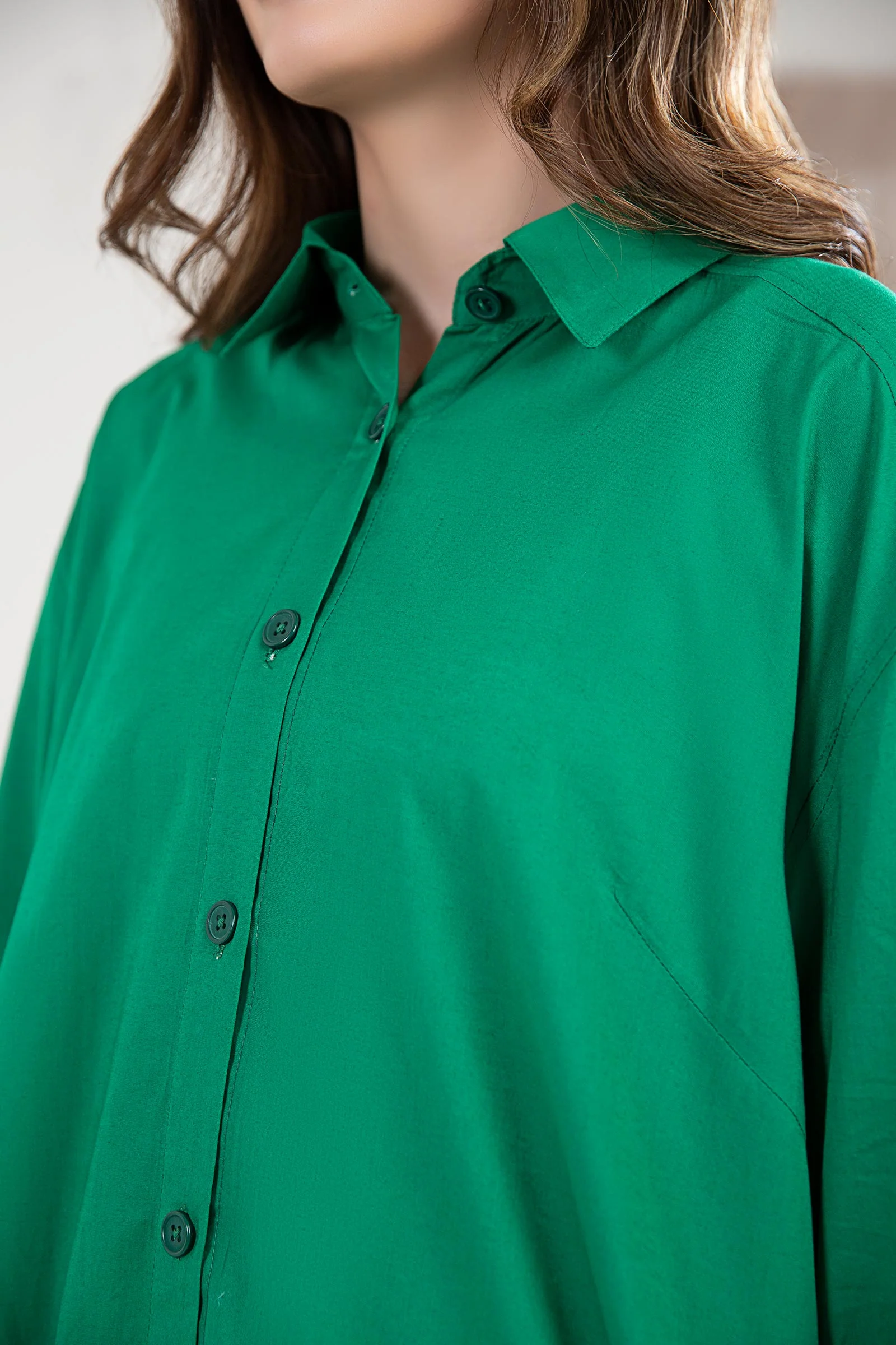 Solid Cambric Tunic - Image 3