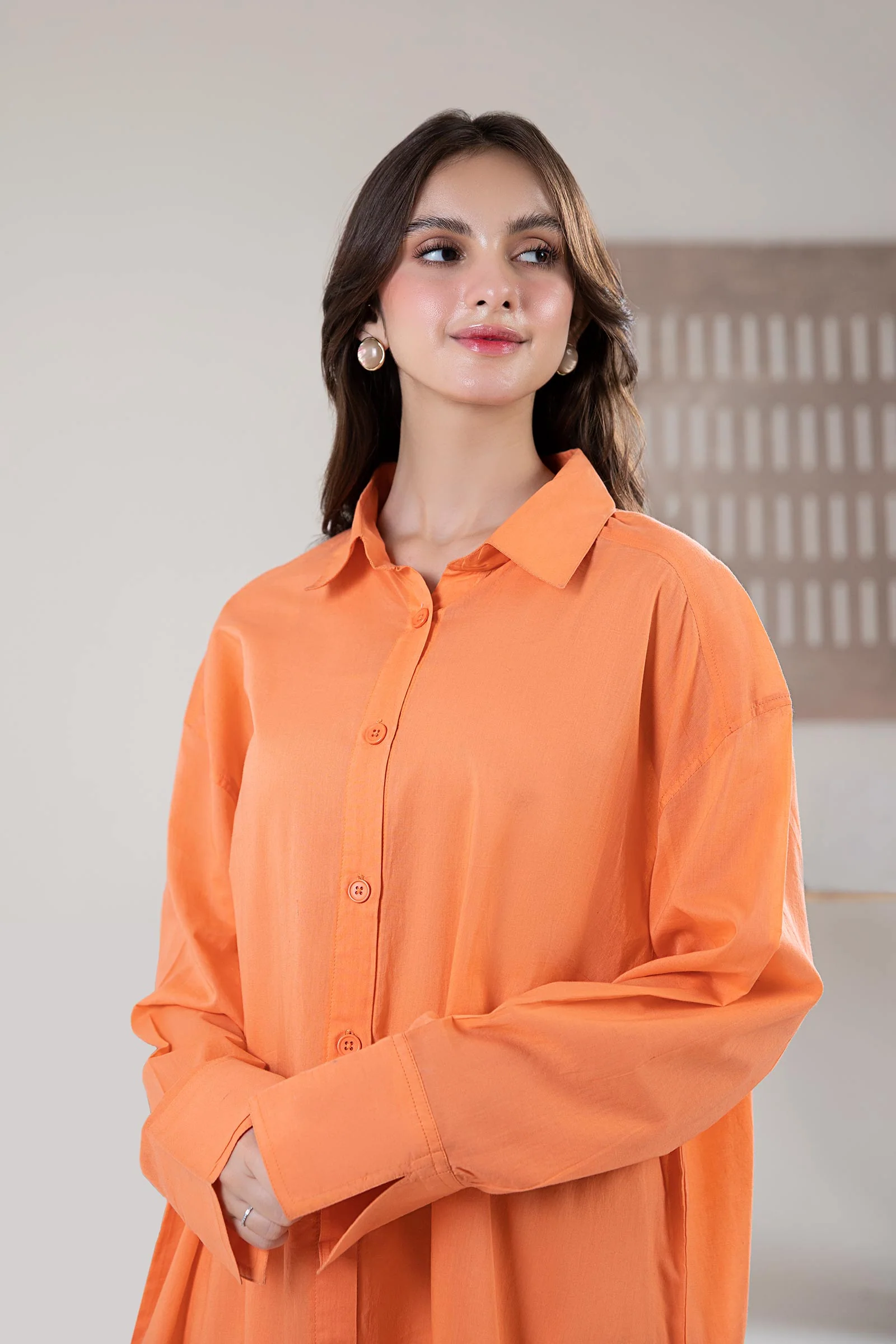 Solid Cambric Tunic - Image 2