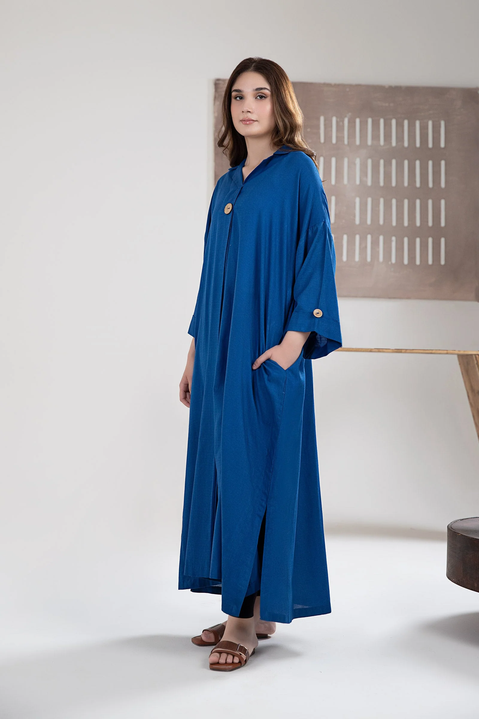 Solid Dobby Lawn Tunic - Image 10