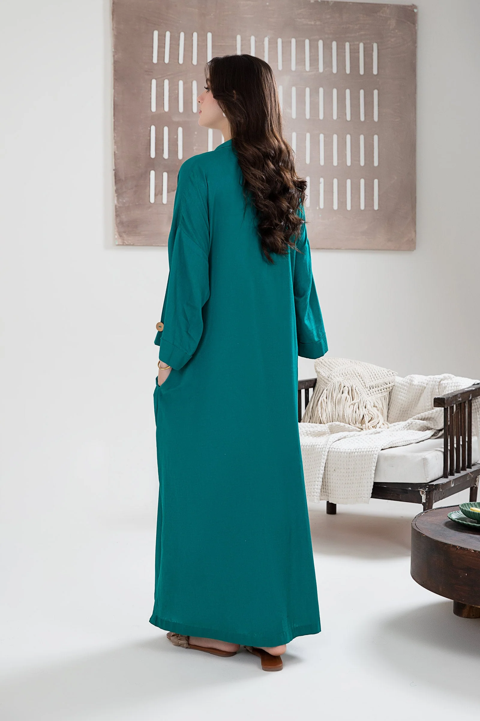 Solid Dobby Lawn Tunic - Image 4