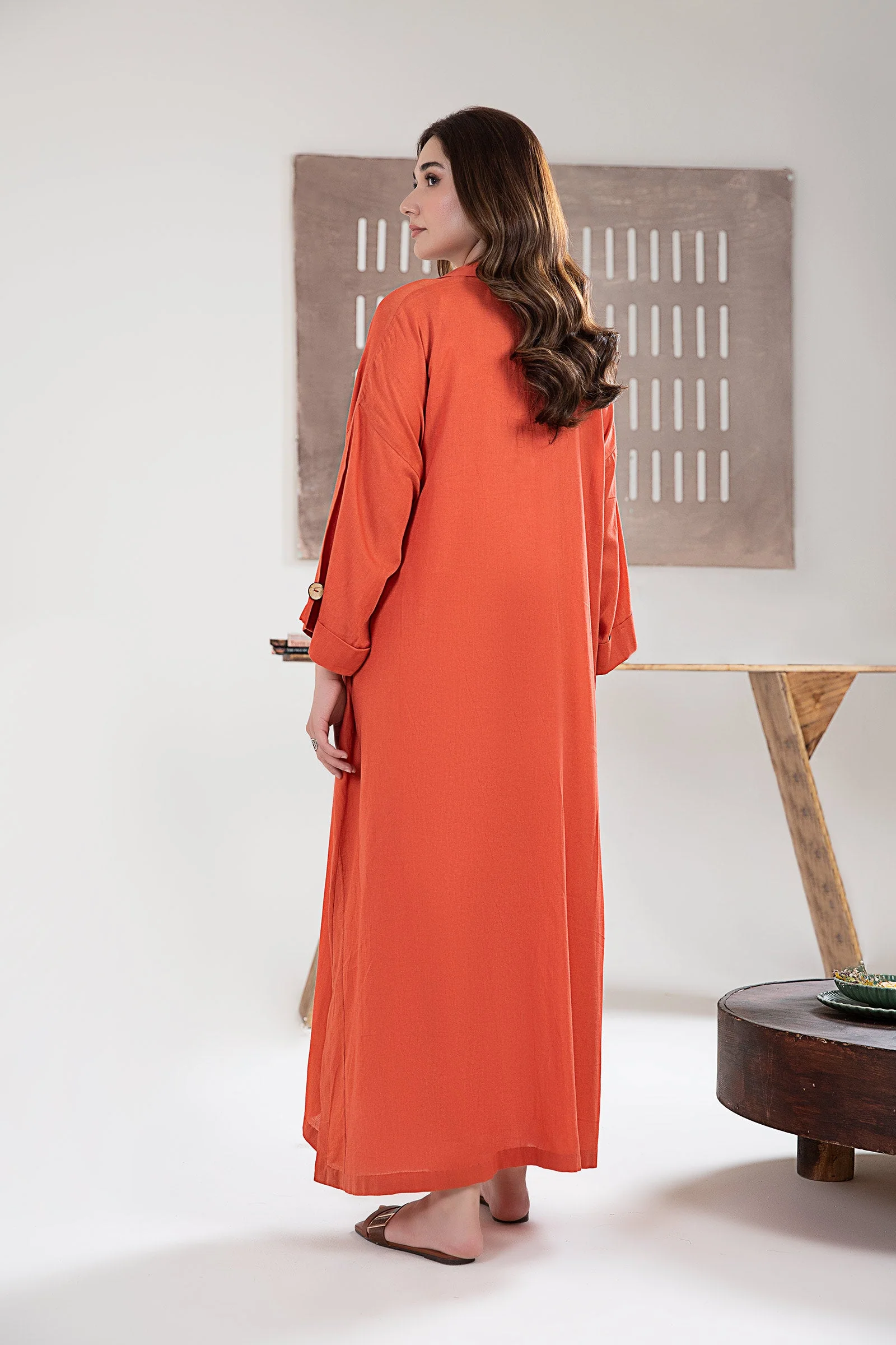 Solid Dobby Lawn Tunic - Image 5