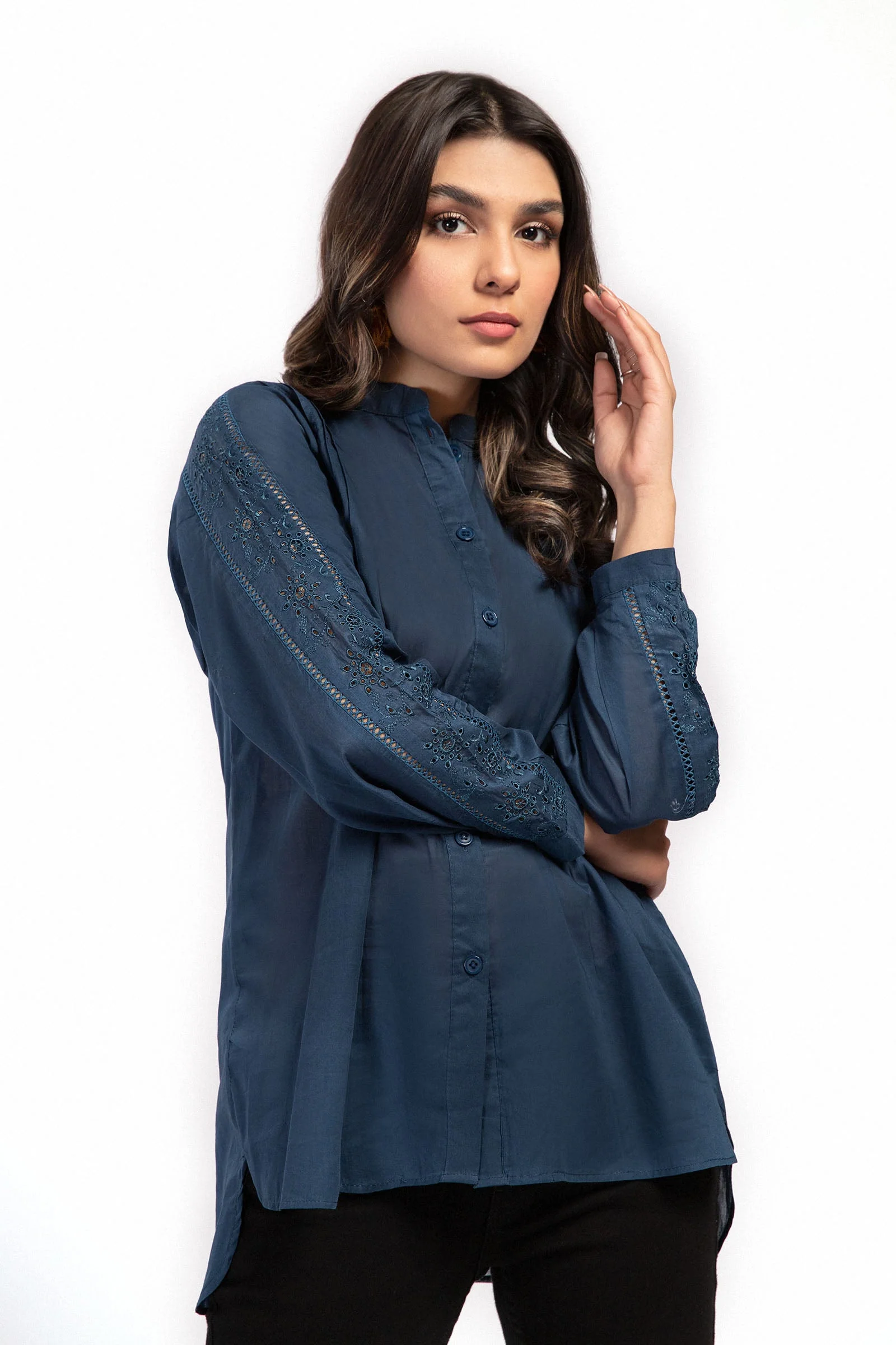 Shirt Blue MB-EF23-01 - Image 2