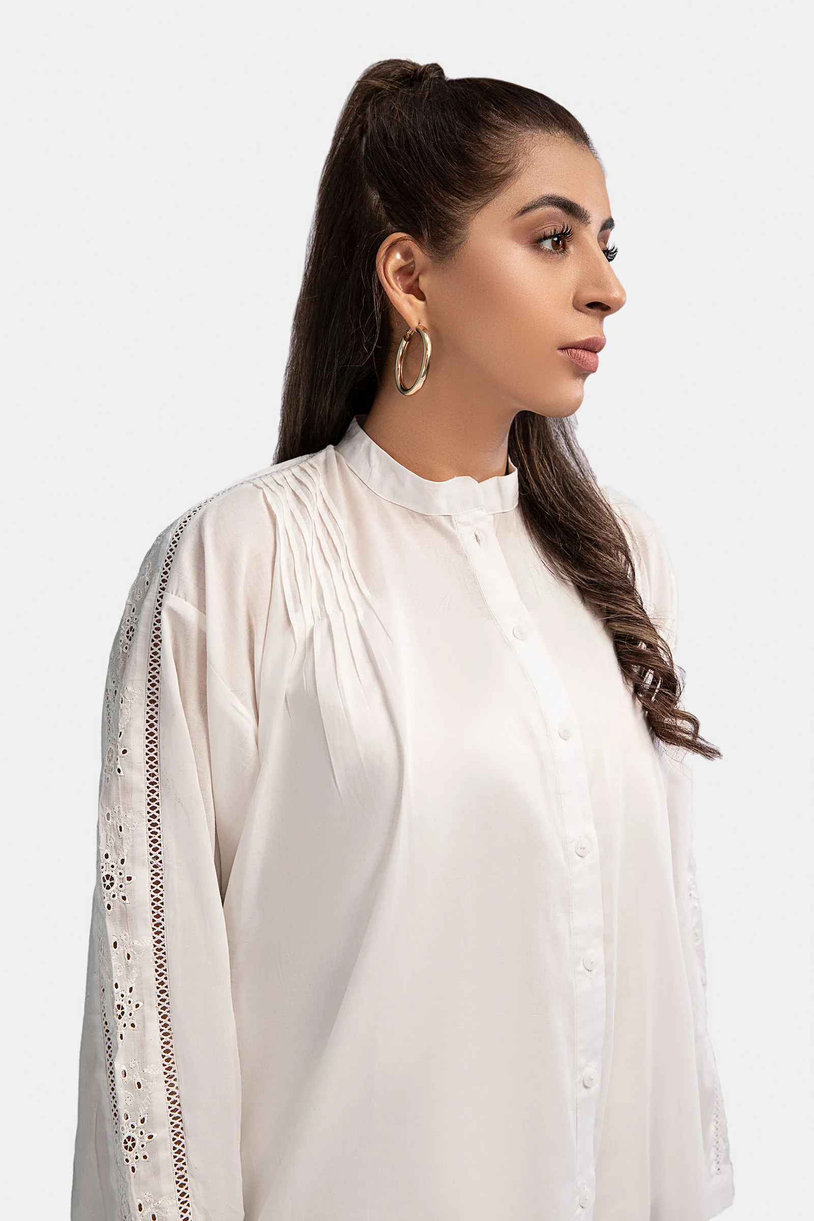 Shirt White MB-EF23-01 - Image 2