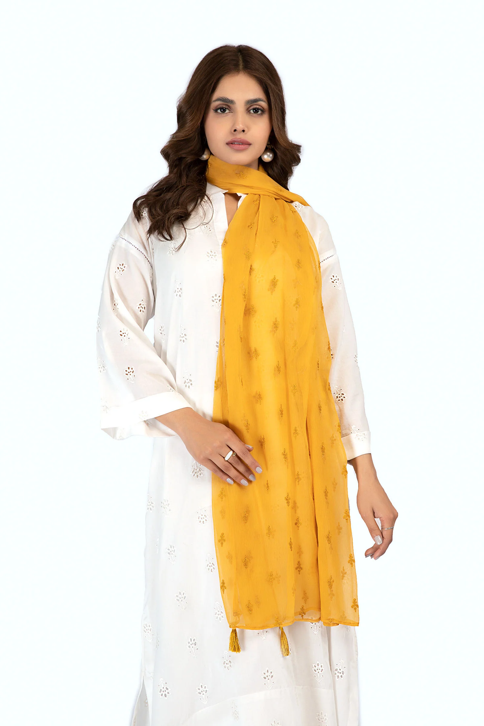 Scarf Mustard MB-EF23-174 - Image 2