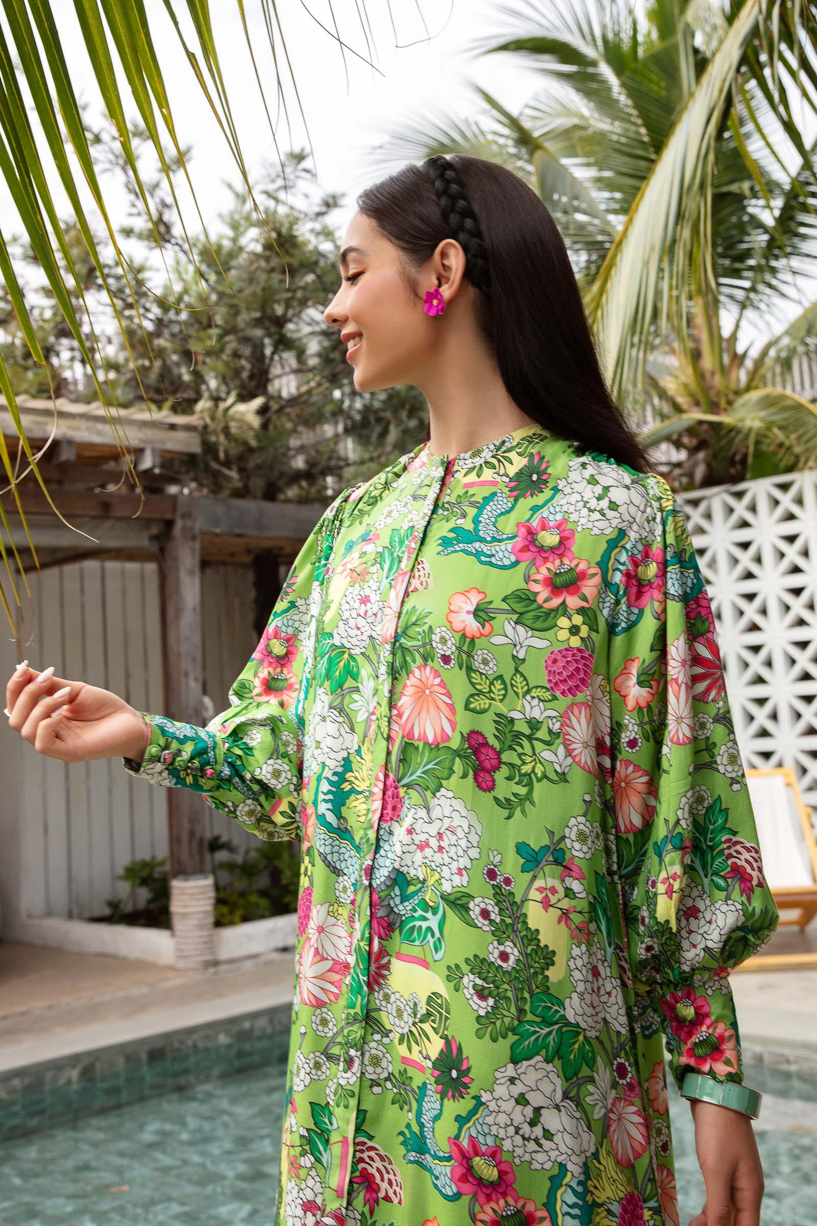 Shirt Green MB-EF23-182 - Image 2