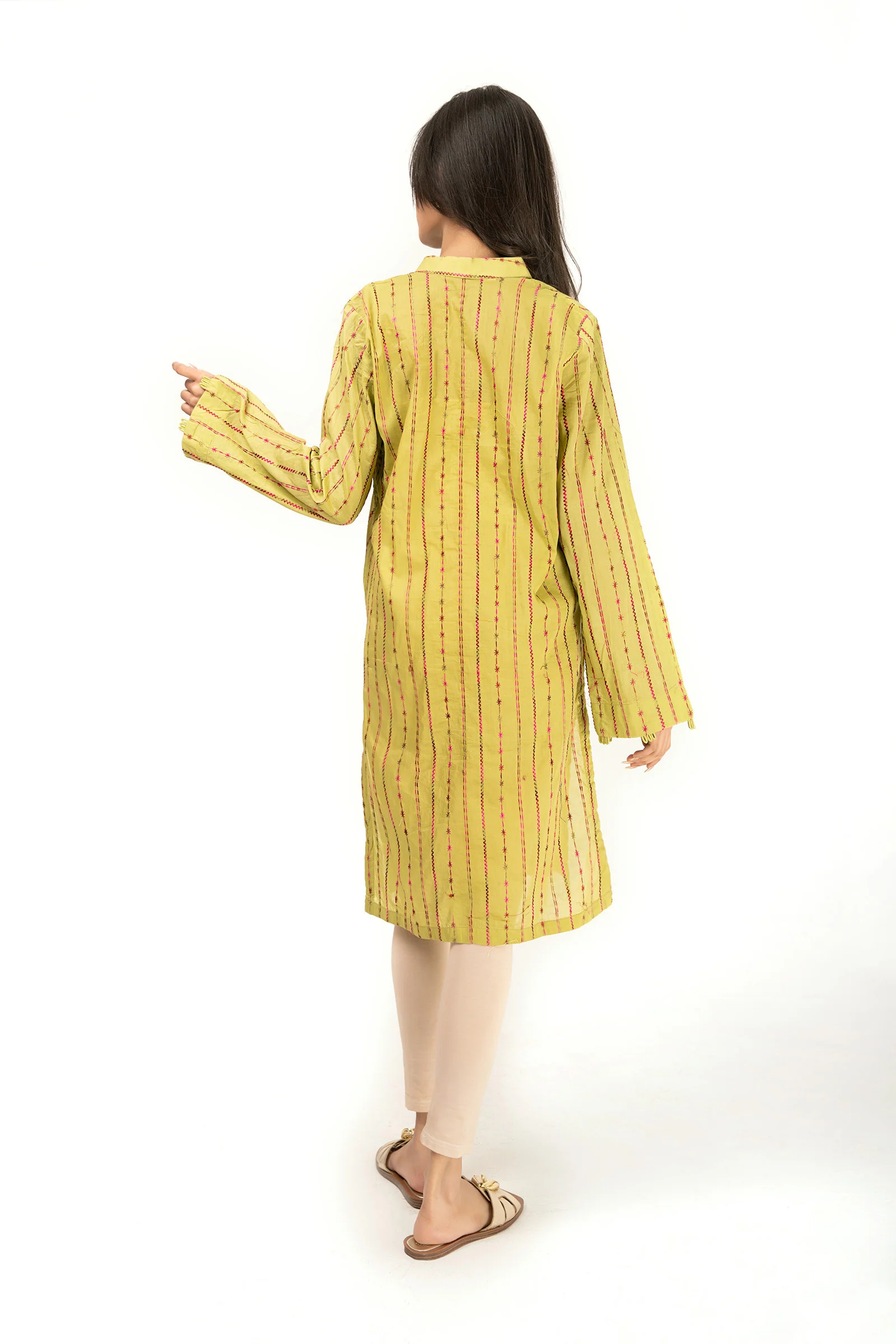 Shirt Olive Green MB-EF23-196 - Image 4