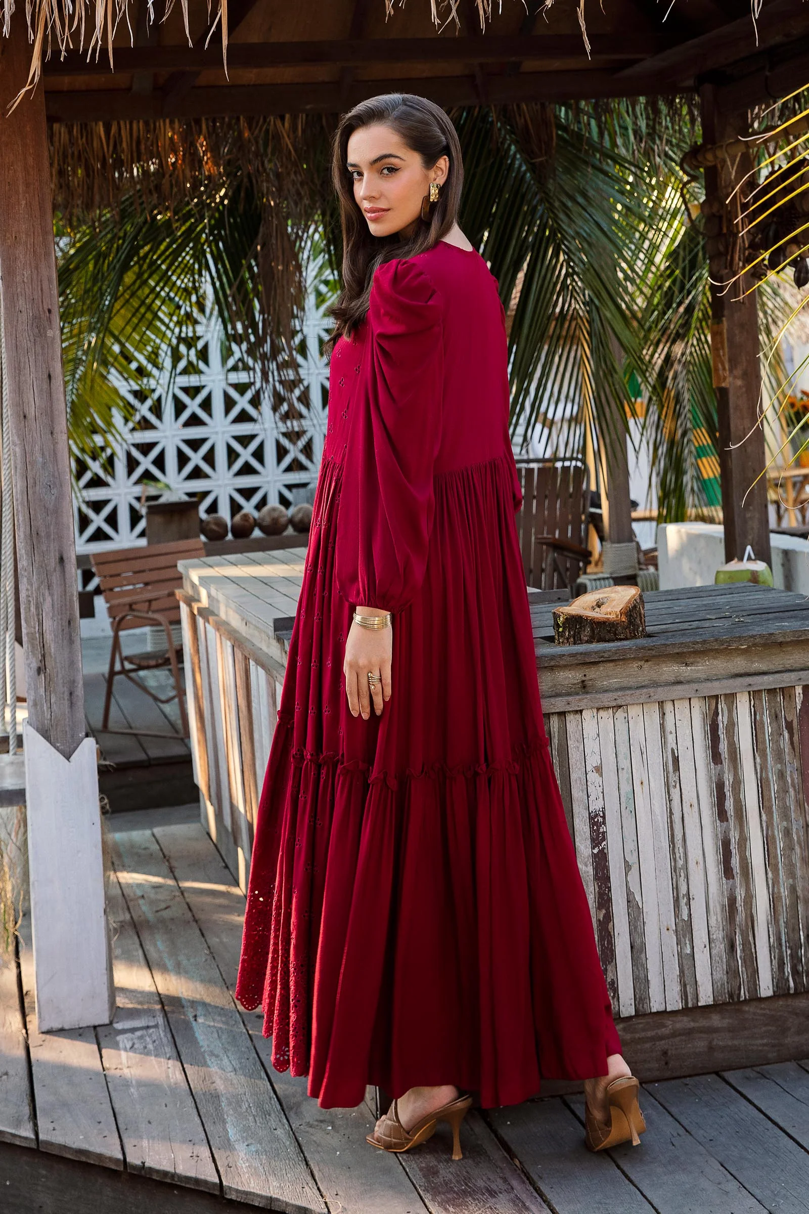 Shirt Maroon MB-EF23-198 - Image 3