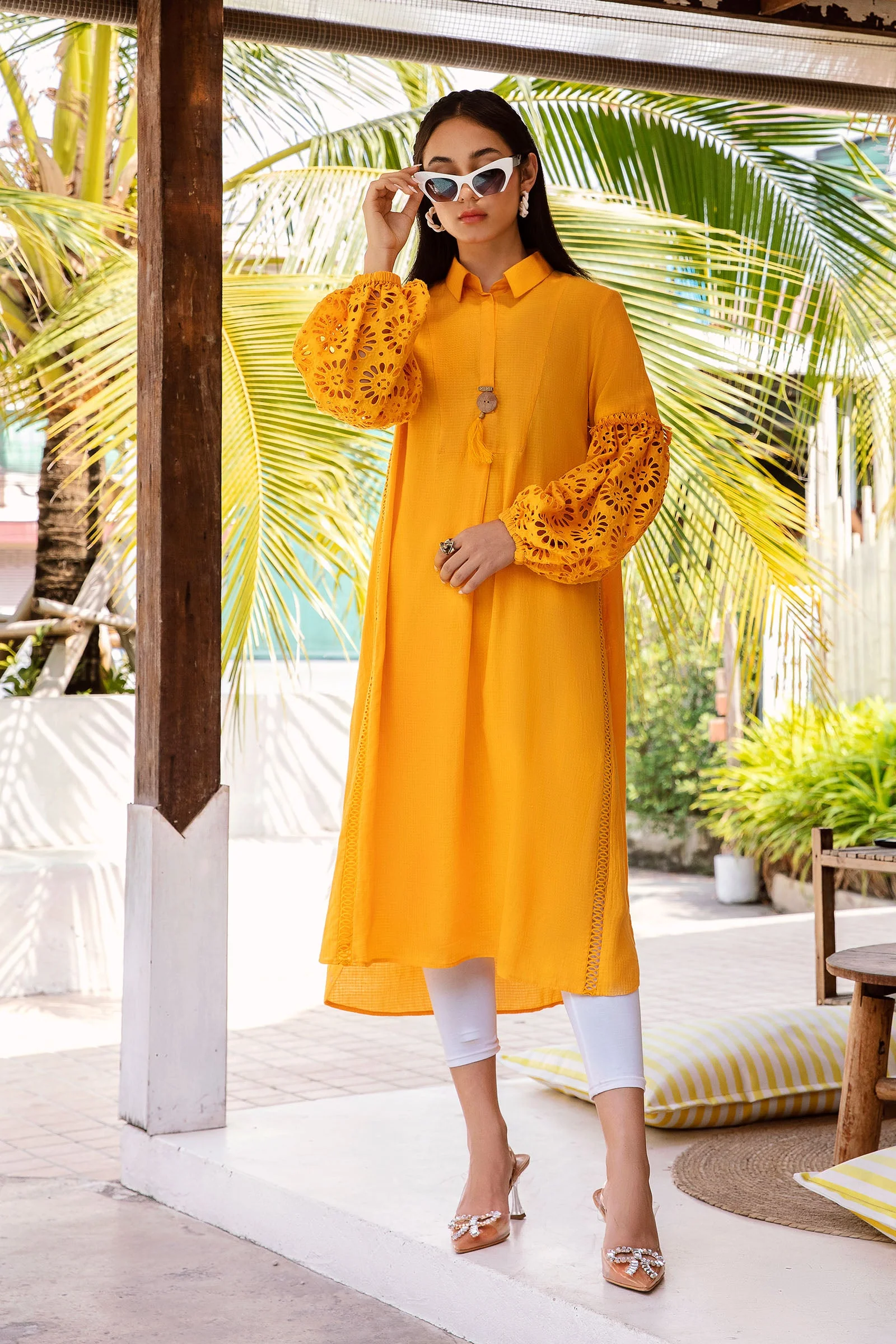 Shirt Bright Yellow MB-EF23-20 - Image 3