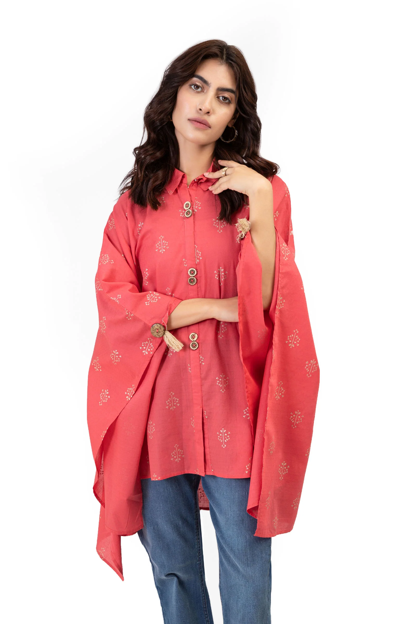 Shirt Coral Pink MB-EF23-29 - Image 3