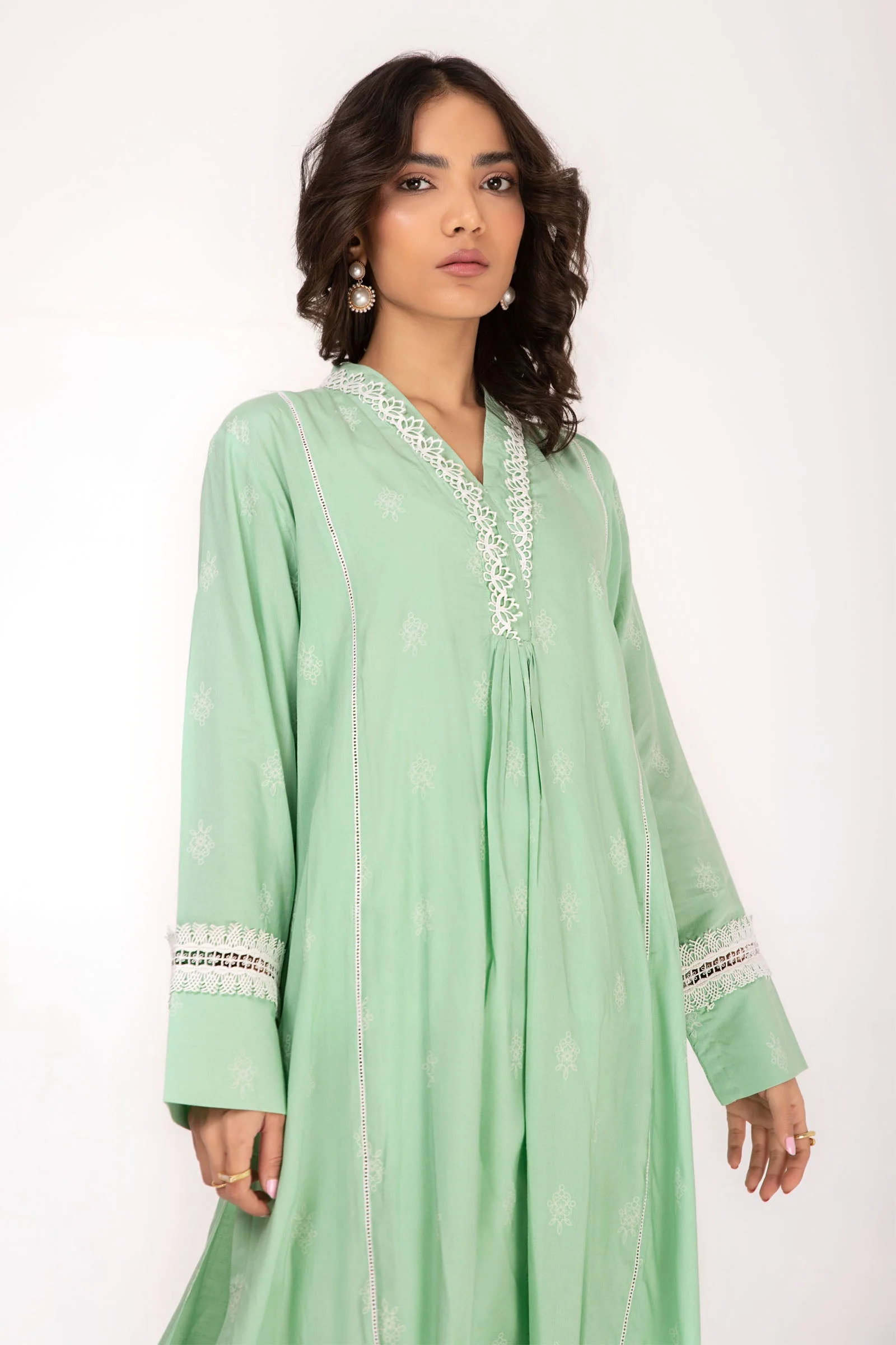 Shirt Mint Green MB-EF23-51 - Image 2