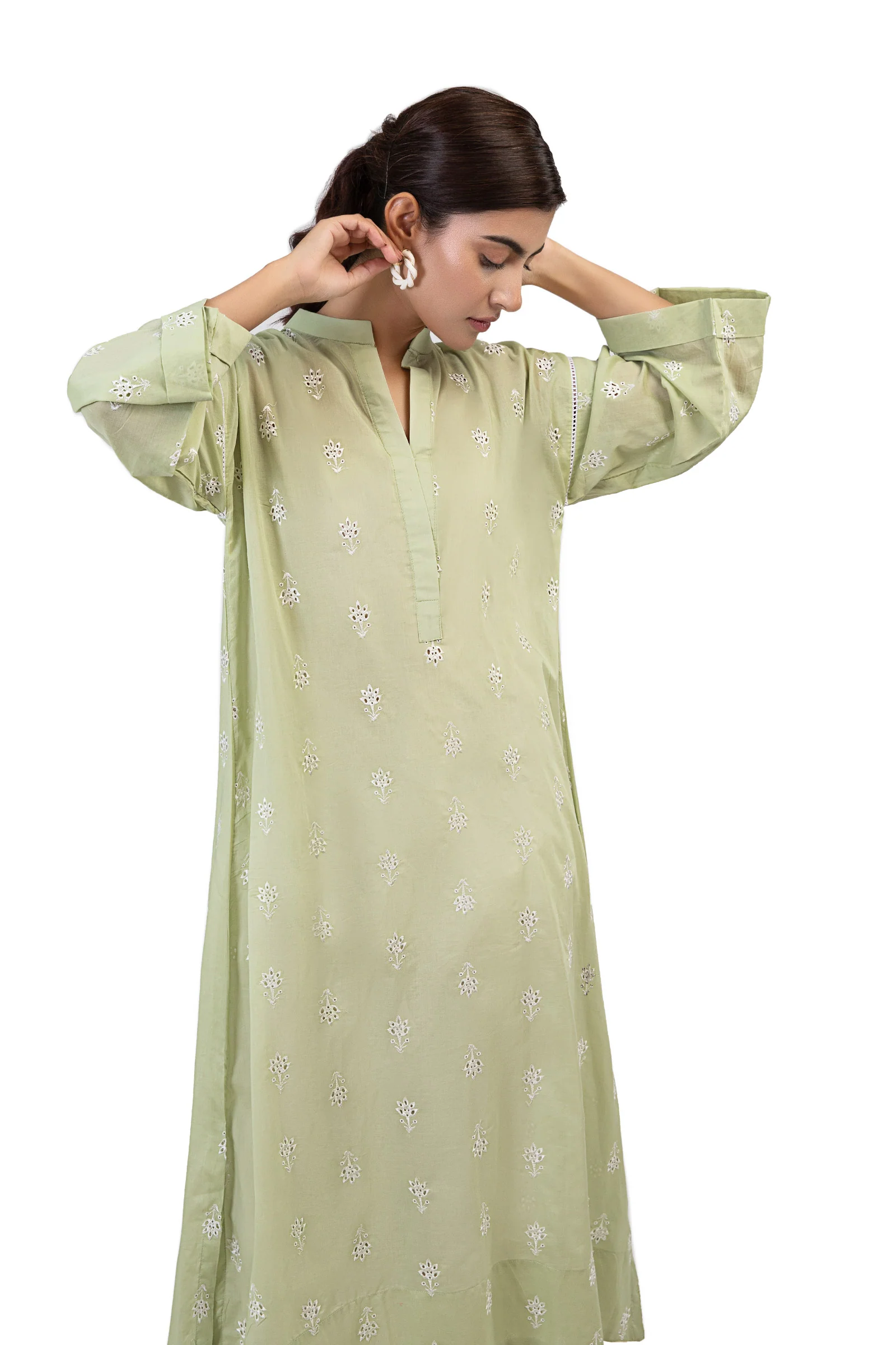 Shirt Mint Green MB-EF23-61 - Image 4