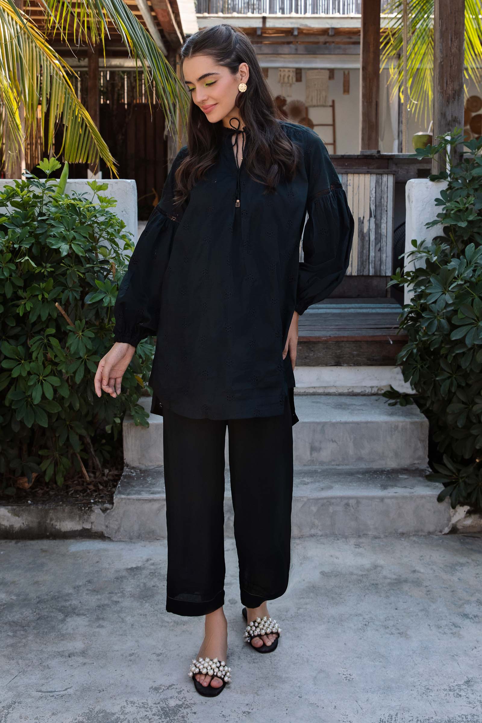 Shirt Black MB-EF23-71 - Image 2