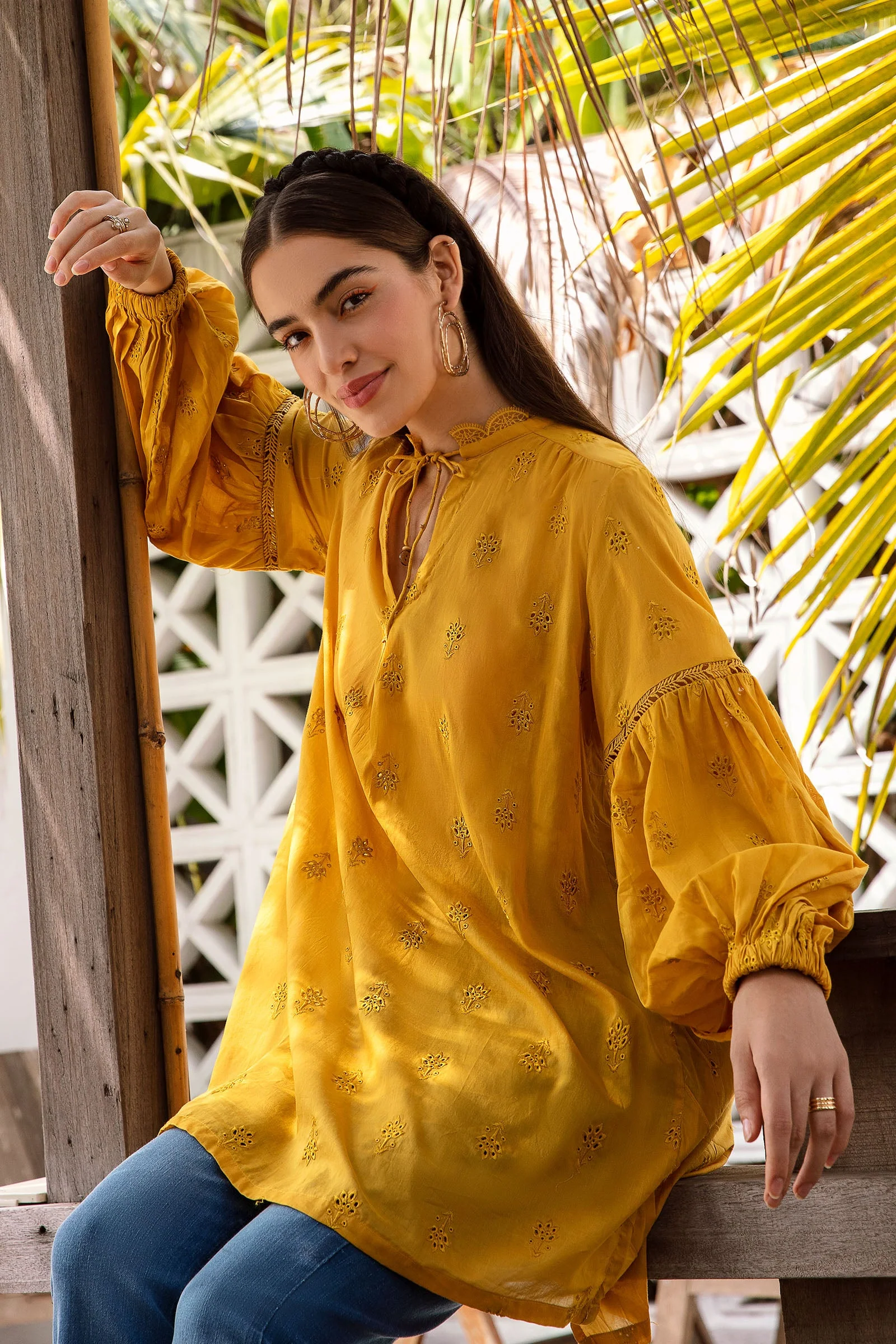 Shirt Mustard MB-EF23-71 - Image 2