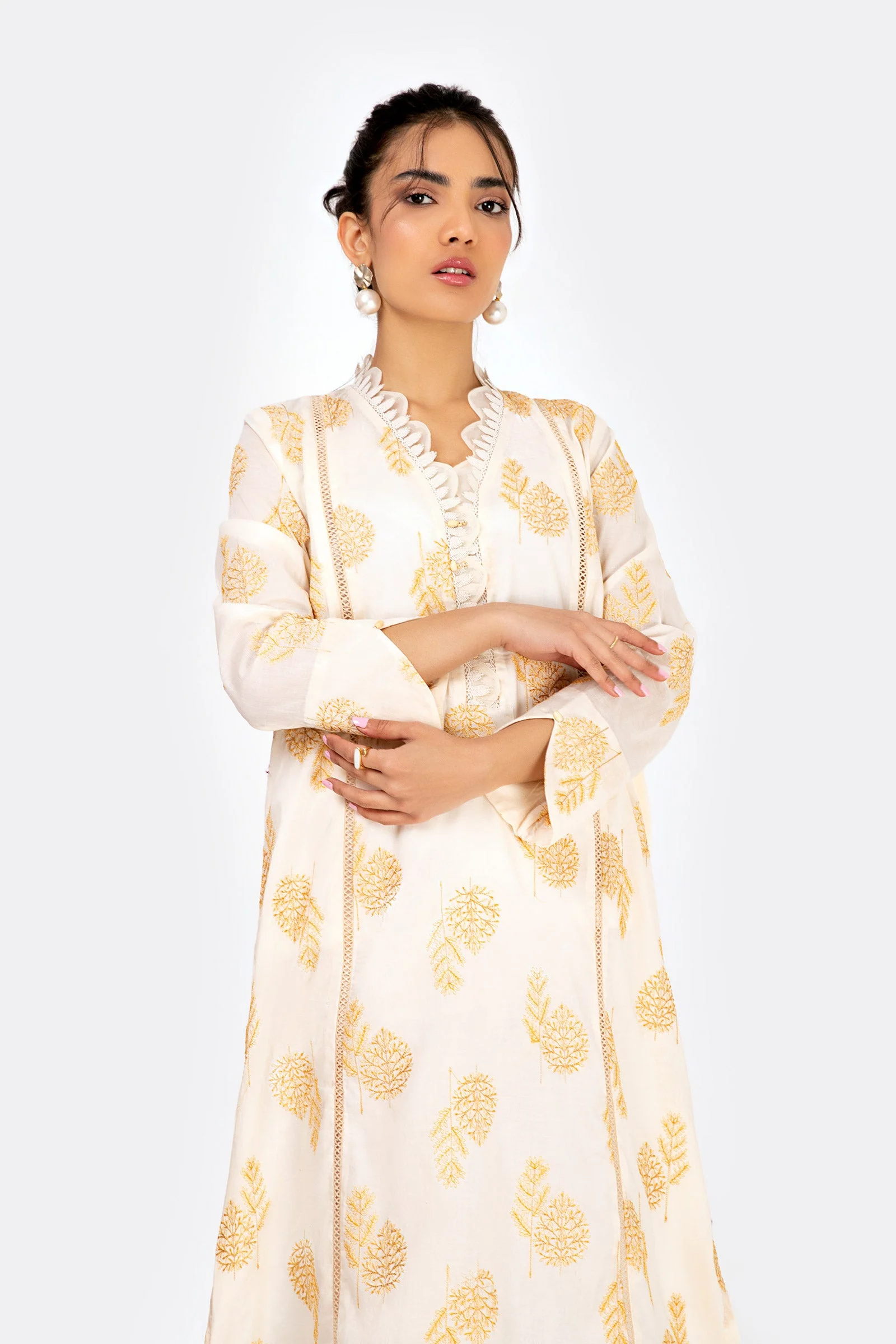 Shirt Cream MB-EF23-74 - Image 2