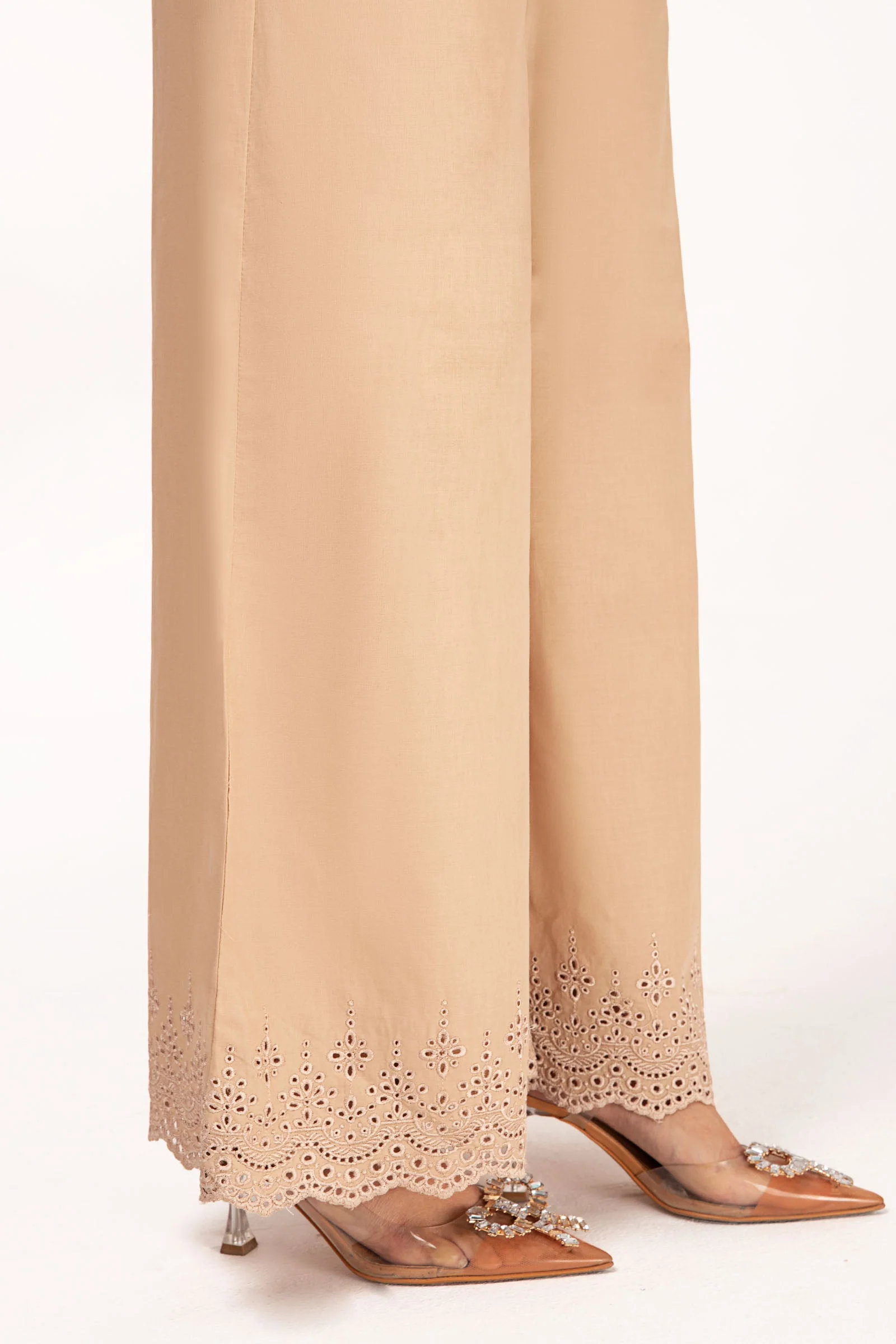 Embroidered Cambric Trouser | MB-EF23-84 - Image 2
