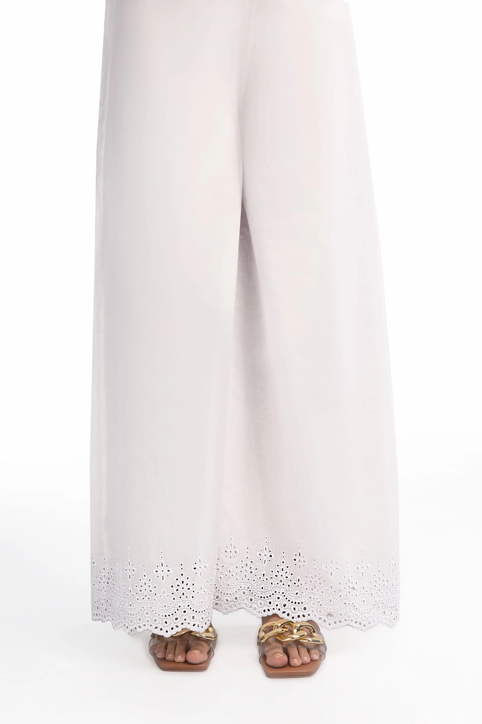 Embroidered Cambric Trouser | MB-EF23-84