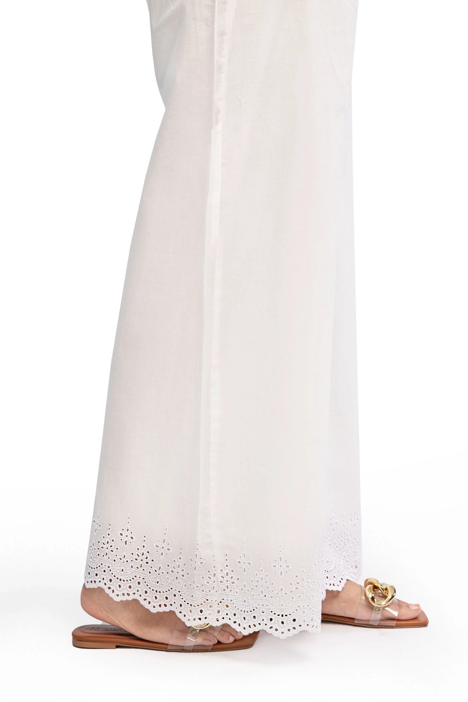 Embroidered Cambric Trouser | MB-EF23-84 - Image 2