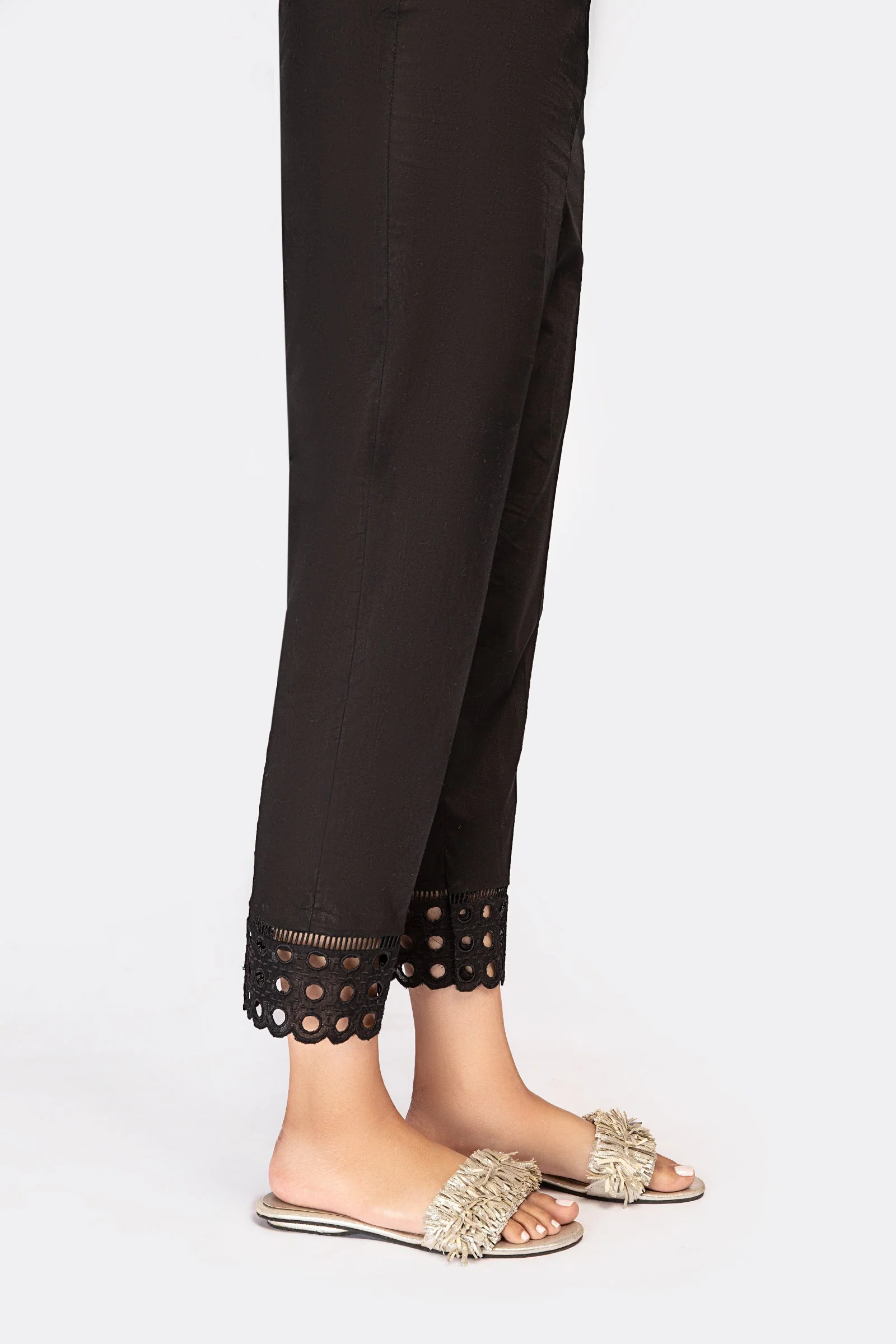 Embroidered Cambric Trouser | MB-EF23-94 - Image 2