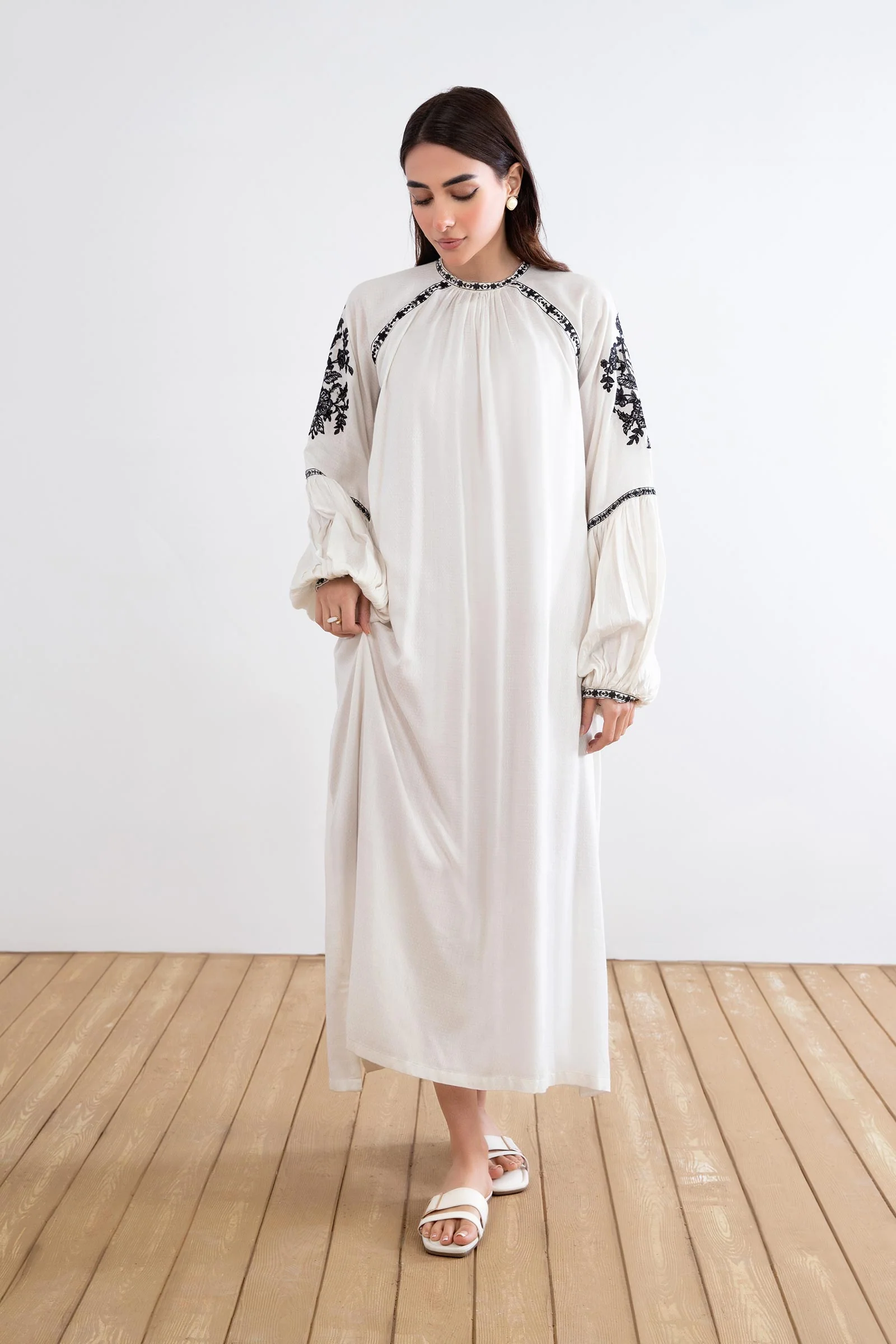 Dyed Arabic Lawn Shirt - Image 2