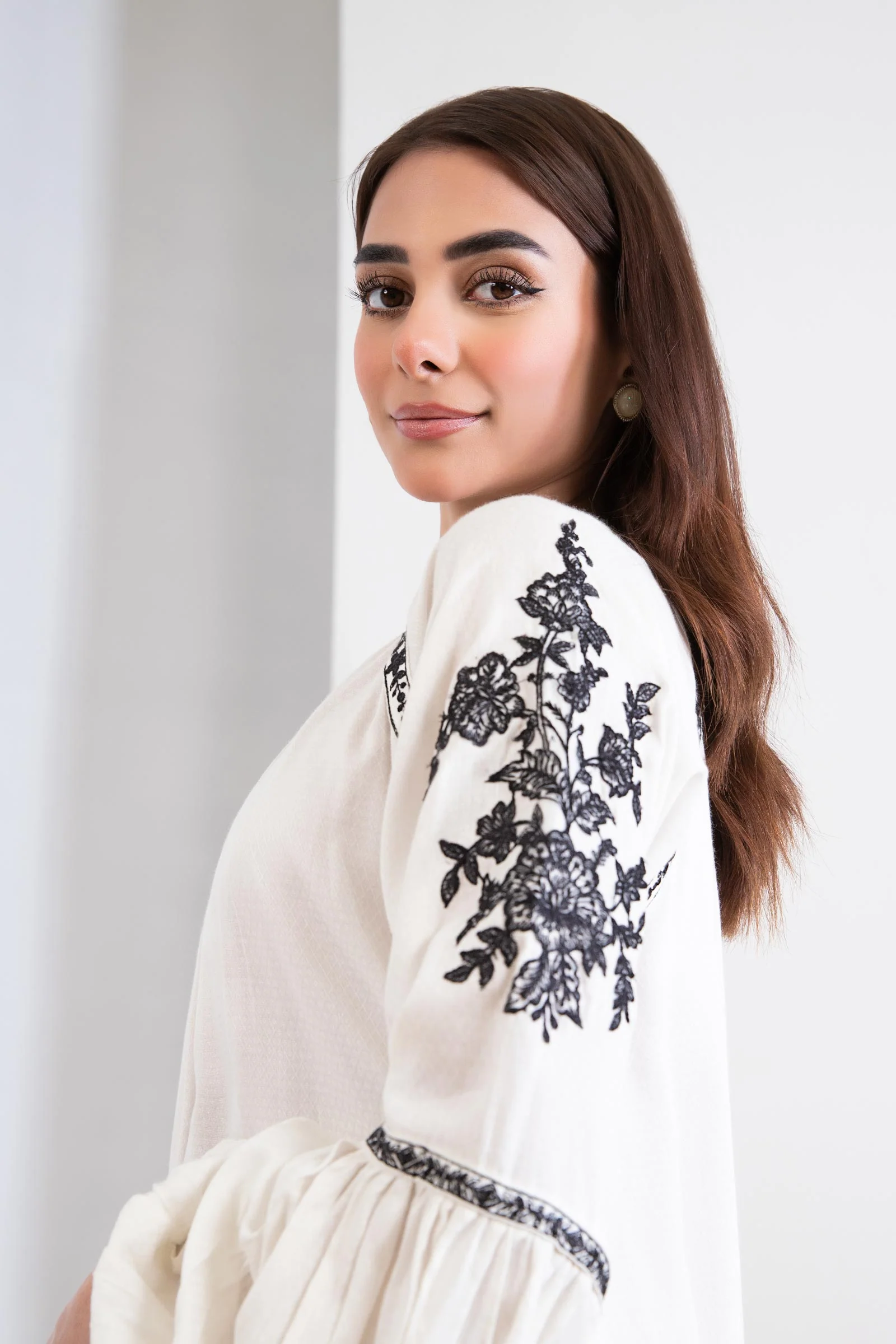 Dyed Arabic Lawn Shirt - Image 4