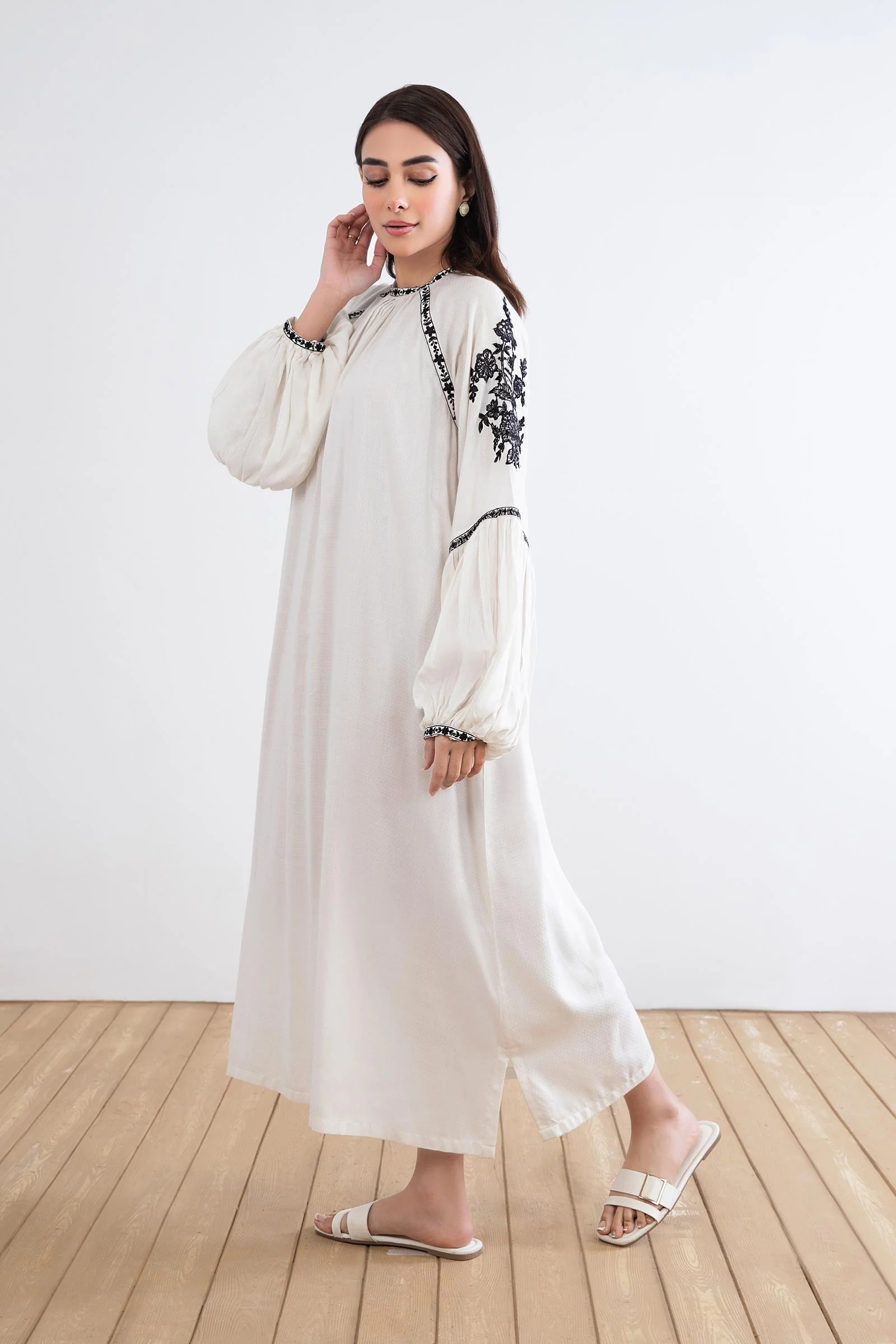 Dyed Arabic Lawn Shirt - Image 7