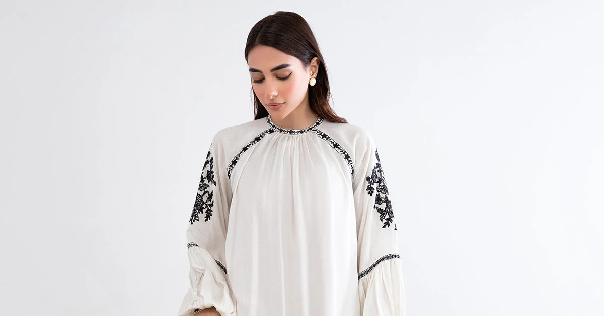 Dyed Arabic Lawn Shirt - Image 9