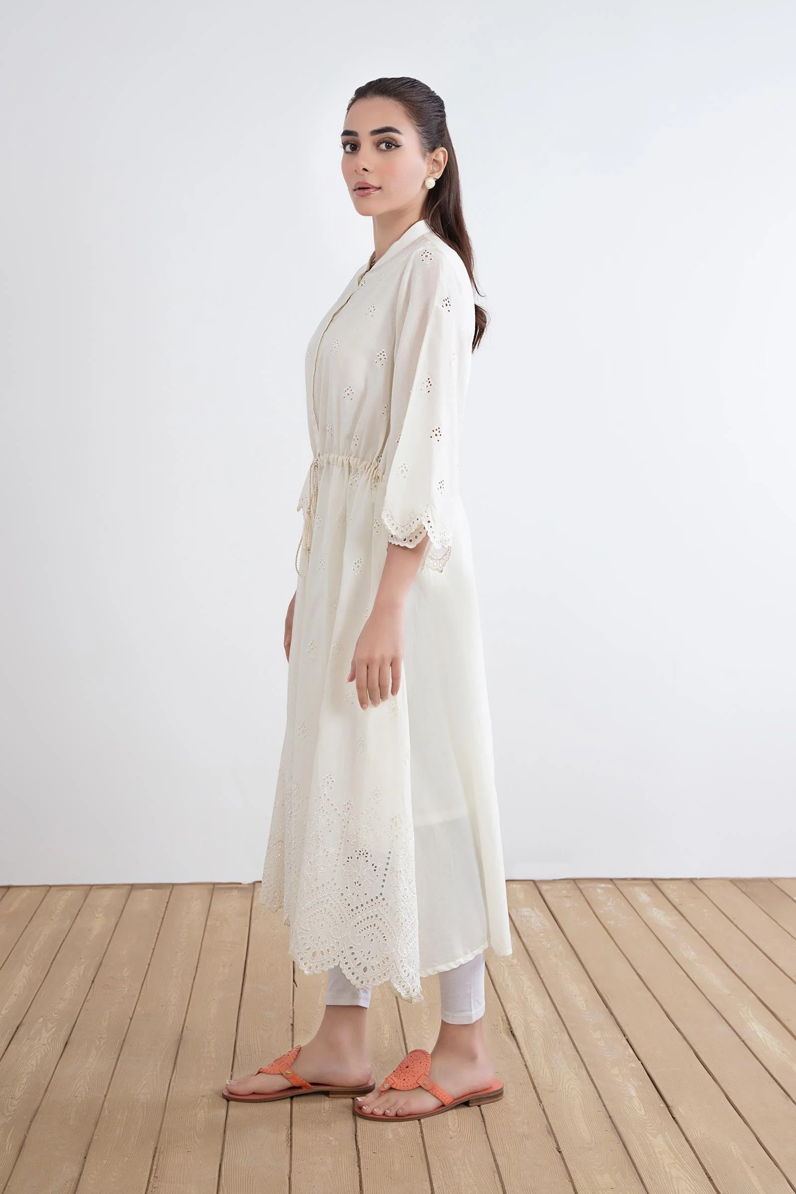 Embroidered Lawn Shirt - Image 6