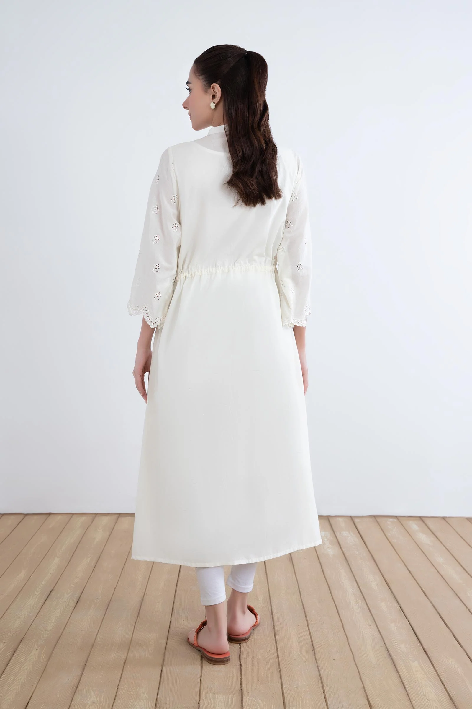 Embroidered Lawn Shirt - Image 7