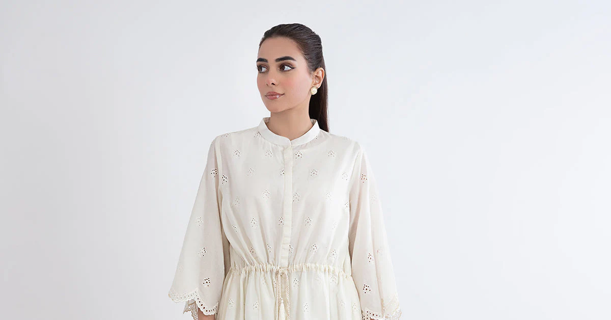 Embroidered Lawn Shirt - Image 8