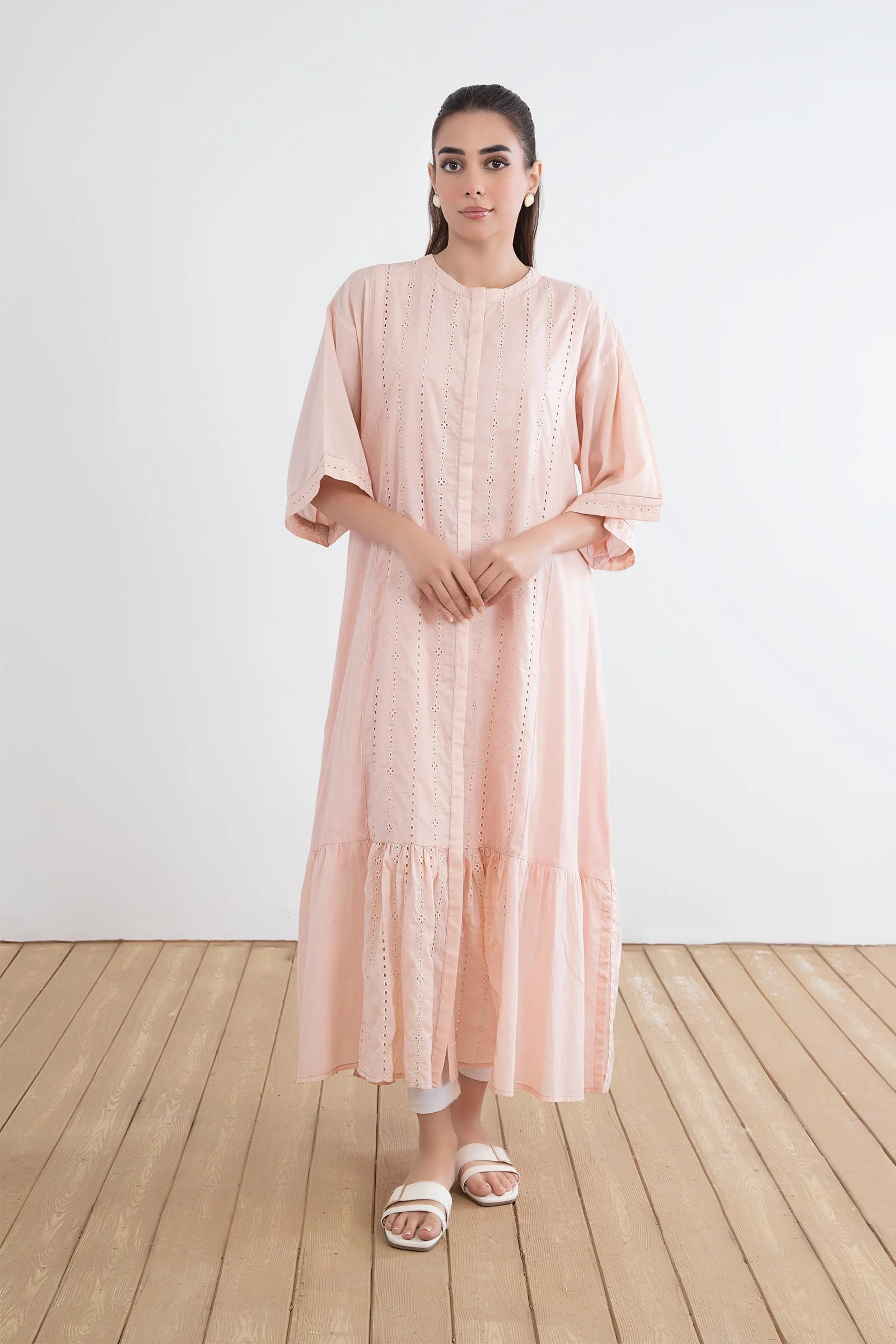 Embroidered Lawn Dress - Image 2