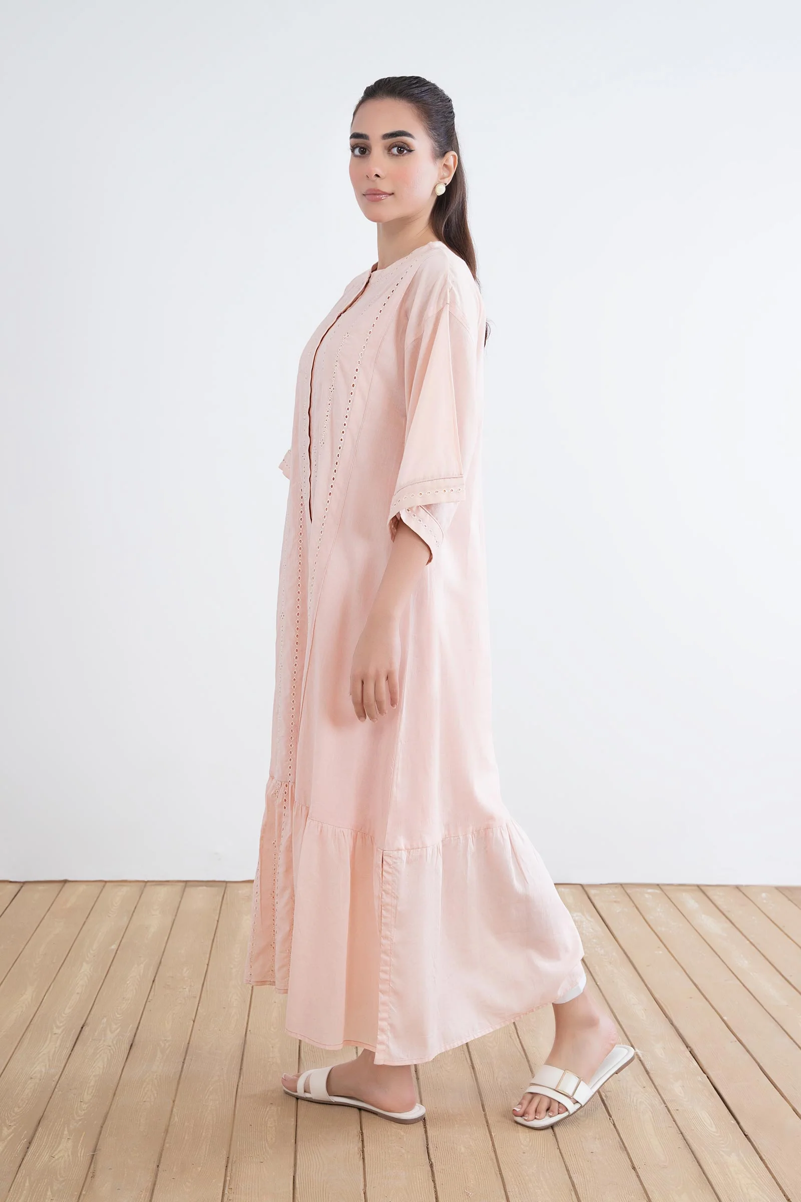 Embroidered Lawn Dress - Image 5