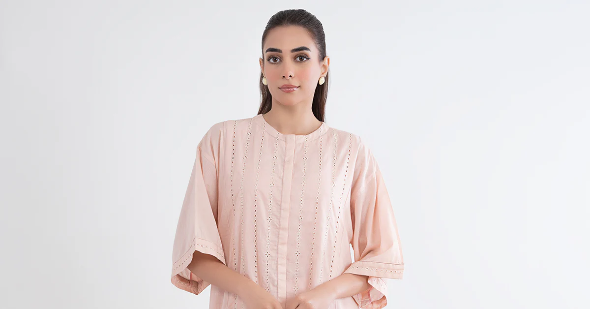 Embroidered Lawn Dress - Image 7