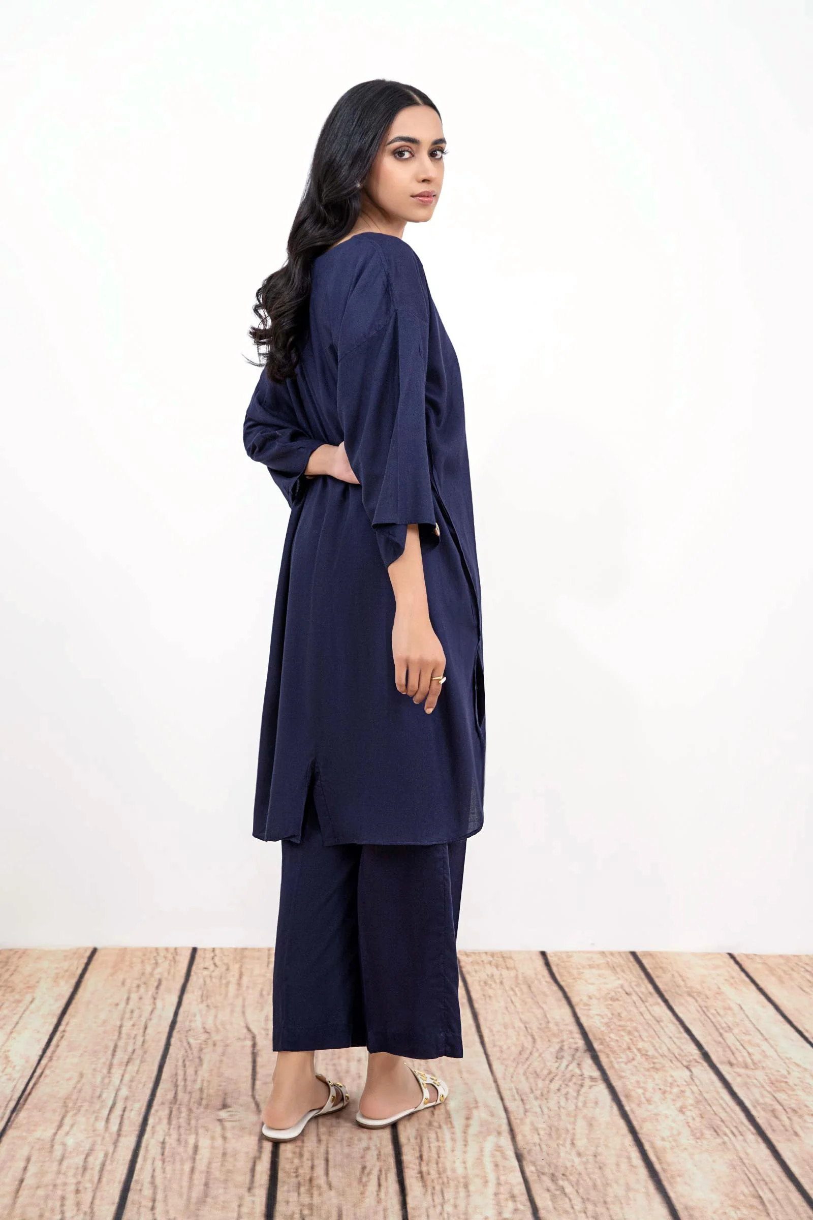 Dyed Arabic Lawn Co-Ord Set - Image 5