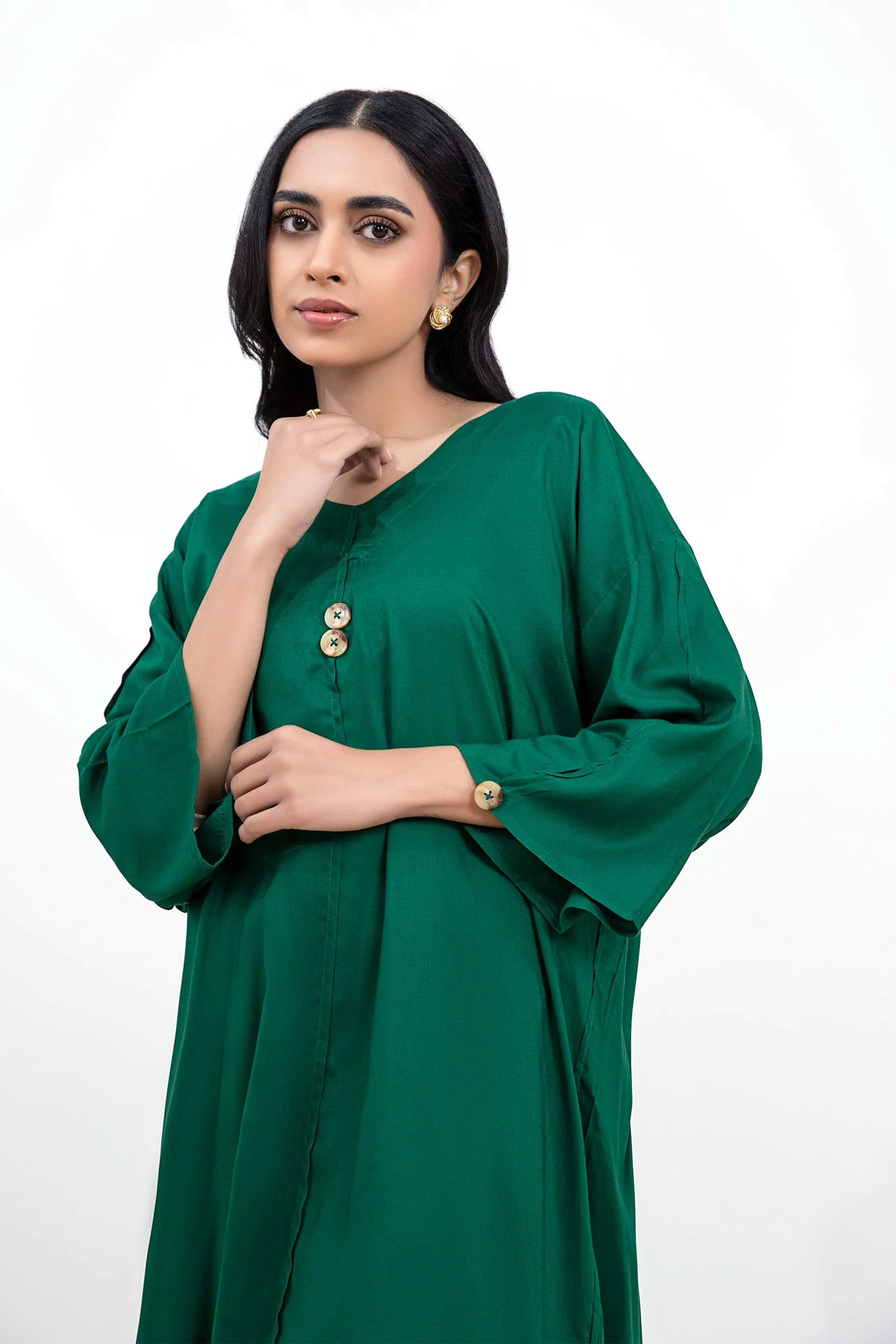 Dyed Arabic Lawn Co-Ord Set - Image 4