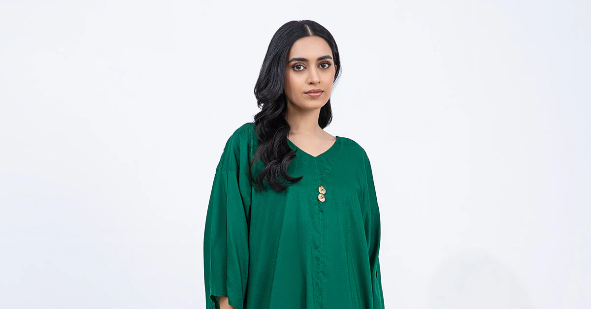 Dyed Arabic Lawn Co-Ord Set - Image 7