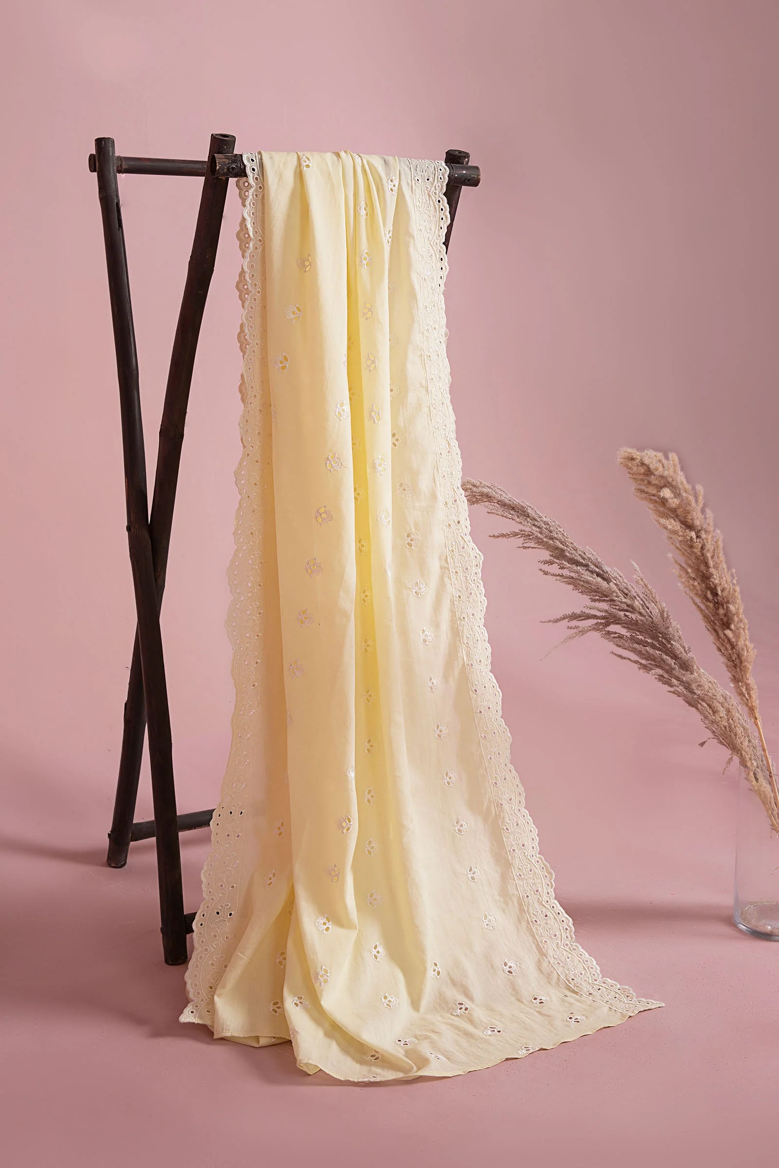 Embroidered Lawn Dupatta - Image 2