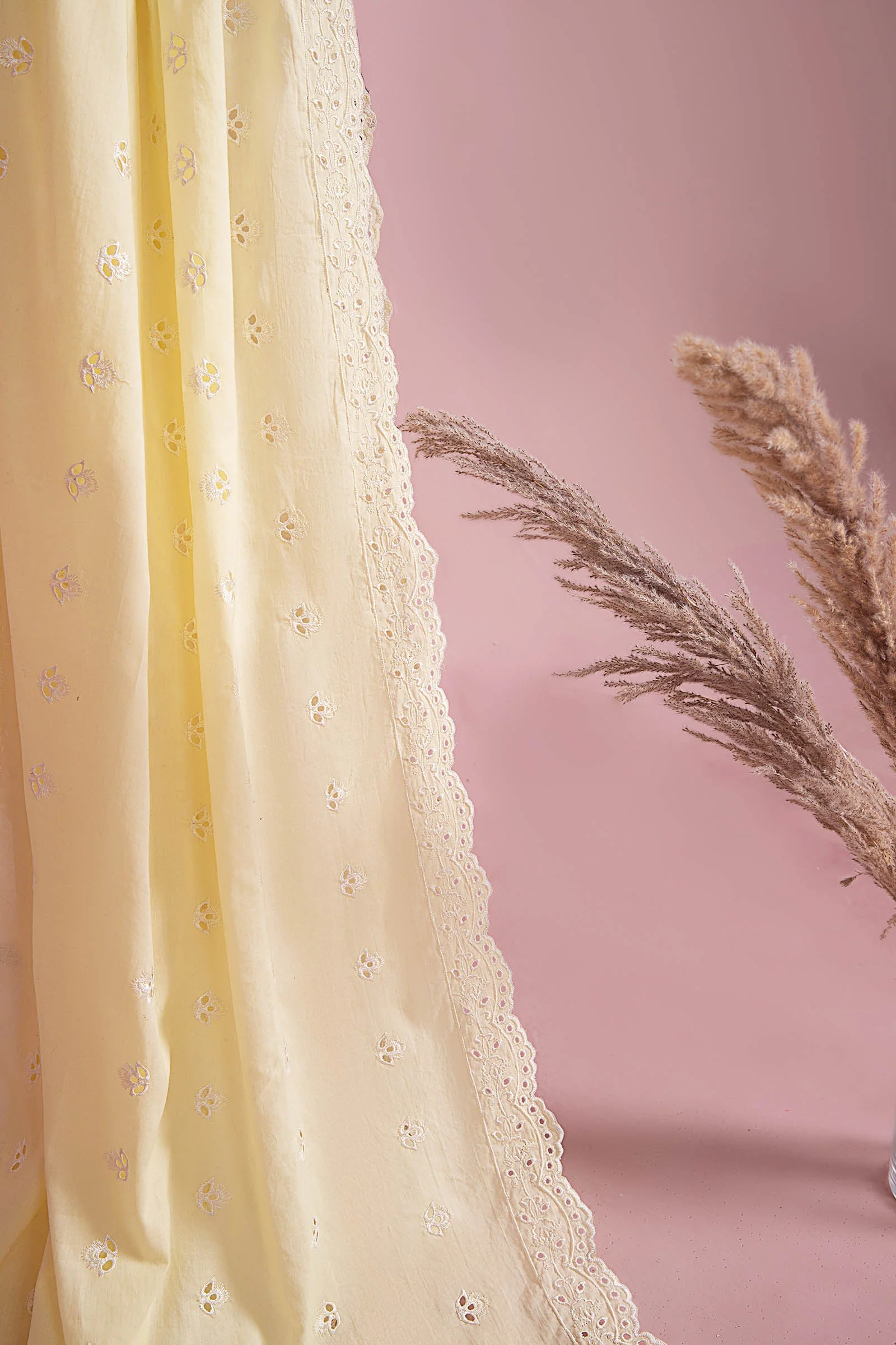 Embroidered Lawn Dupatta - Image 3