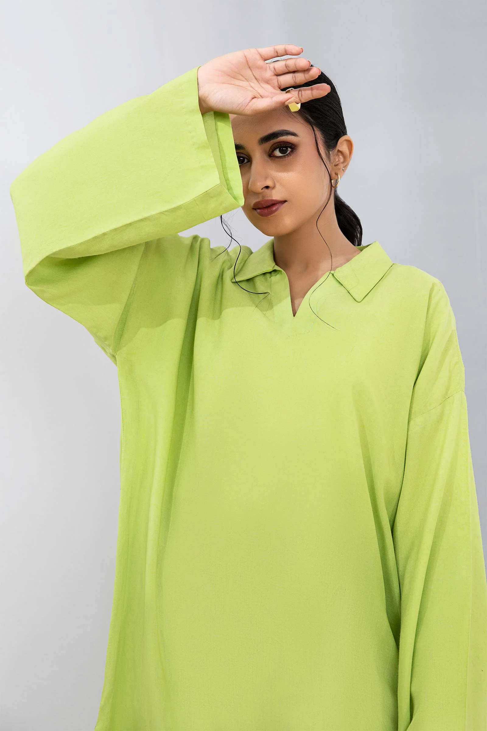 2 Piece Dyed Arabic Lawn Suit - Image 6