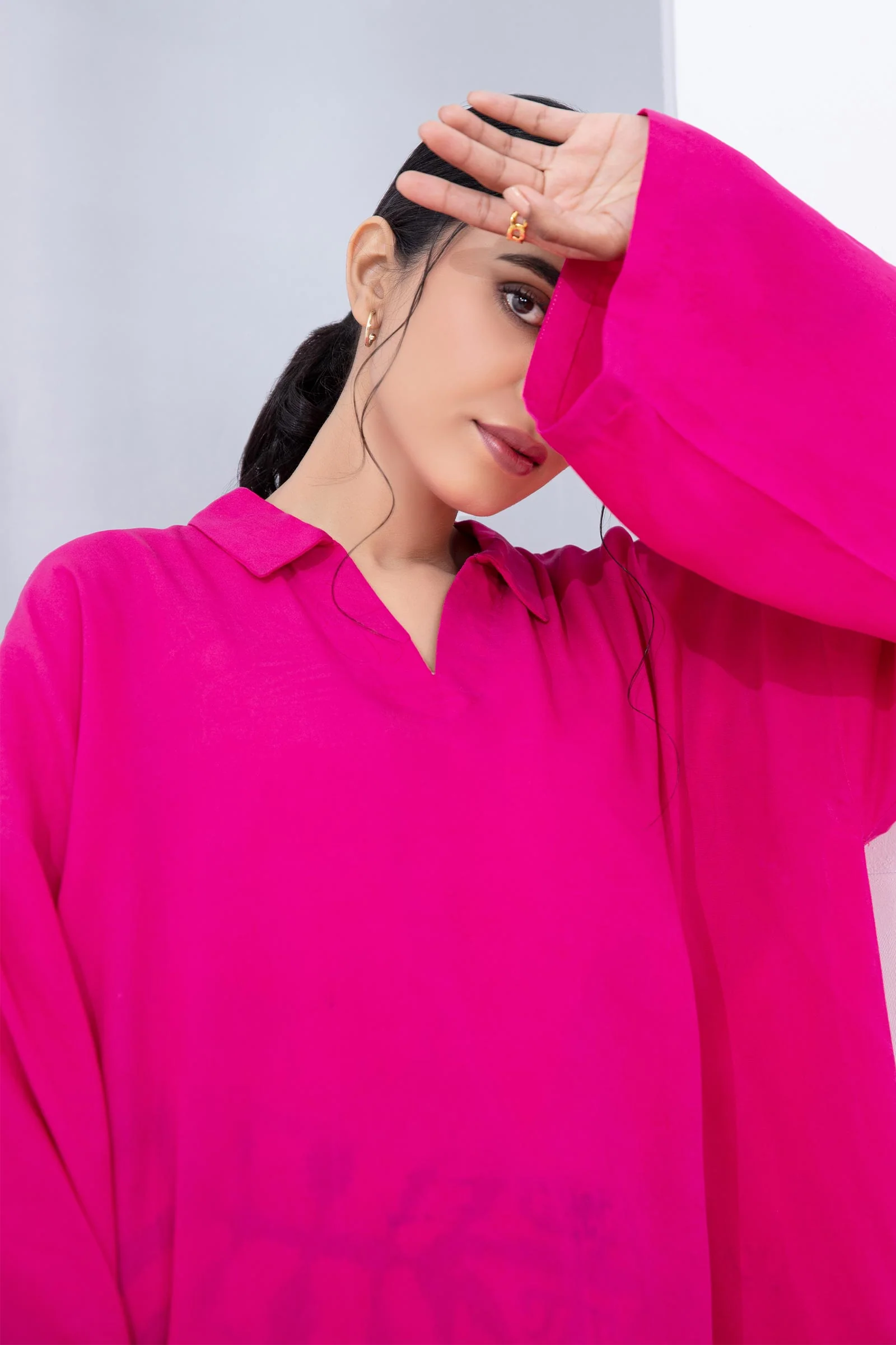 2 Piece Dyed Arabic Lawn Suit - Image 4