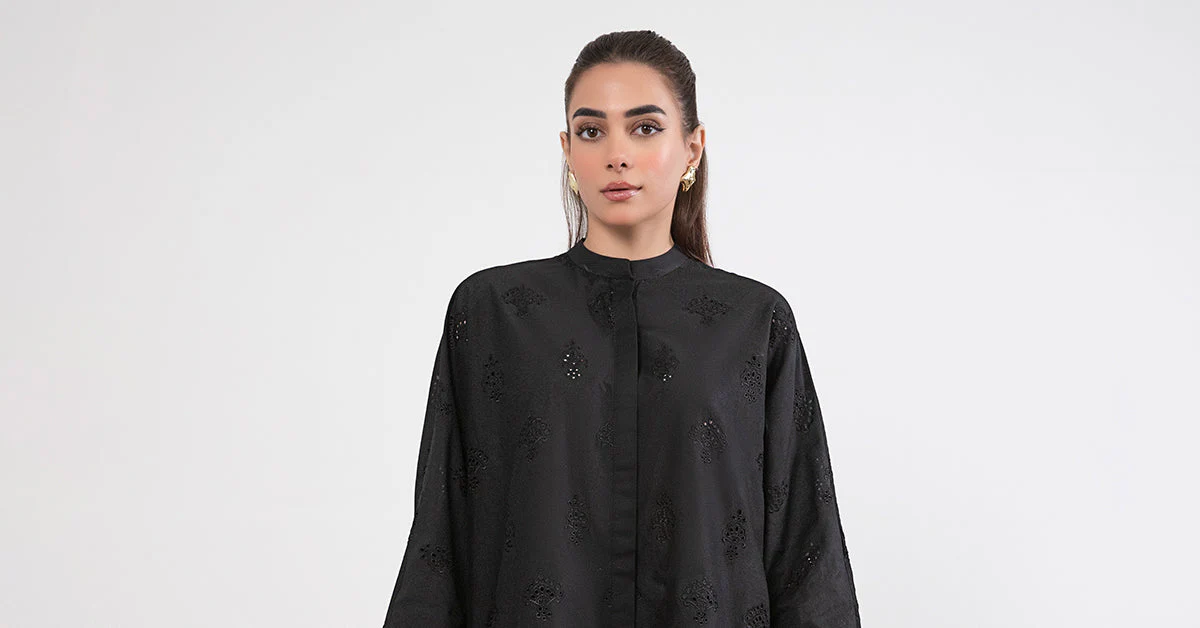Embroidered Cambric Co-Ord Set - Image 11