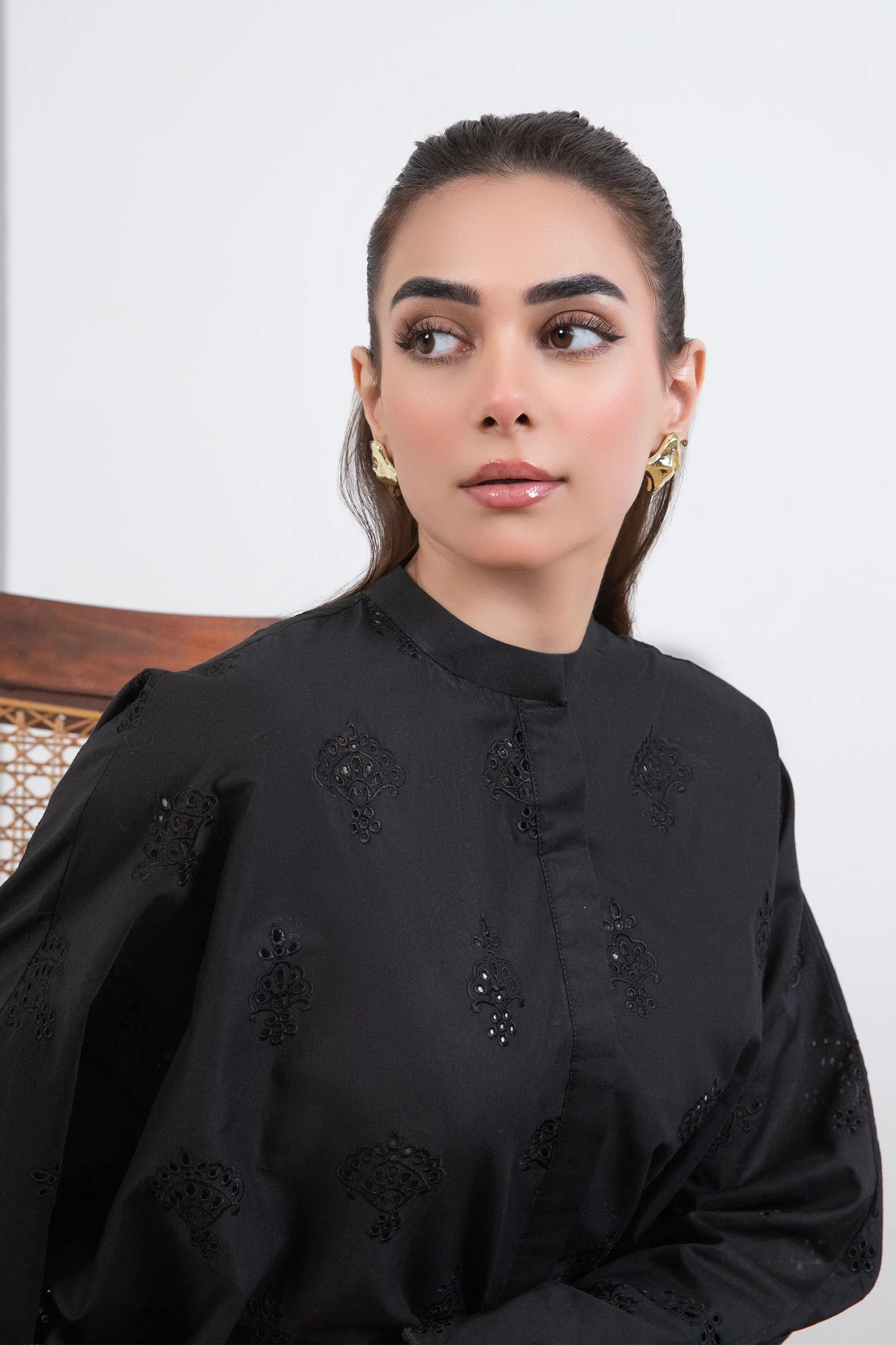 Embroidered Cambric Co-Ord Set - Image 6