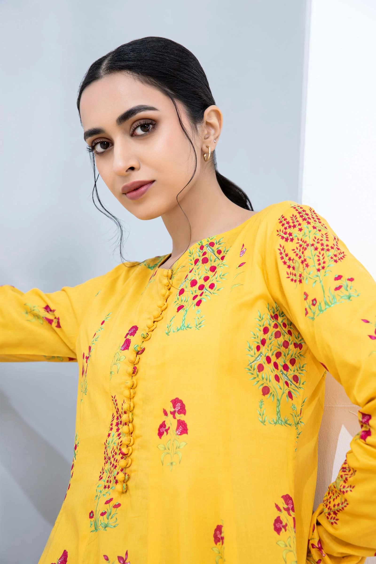 Printed Lawn Shirt - Image 5