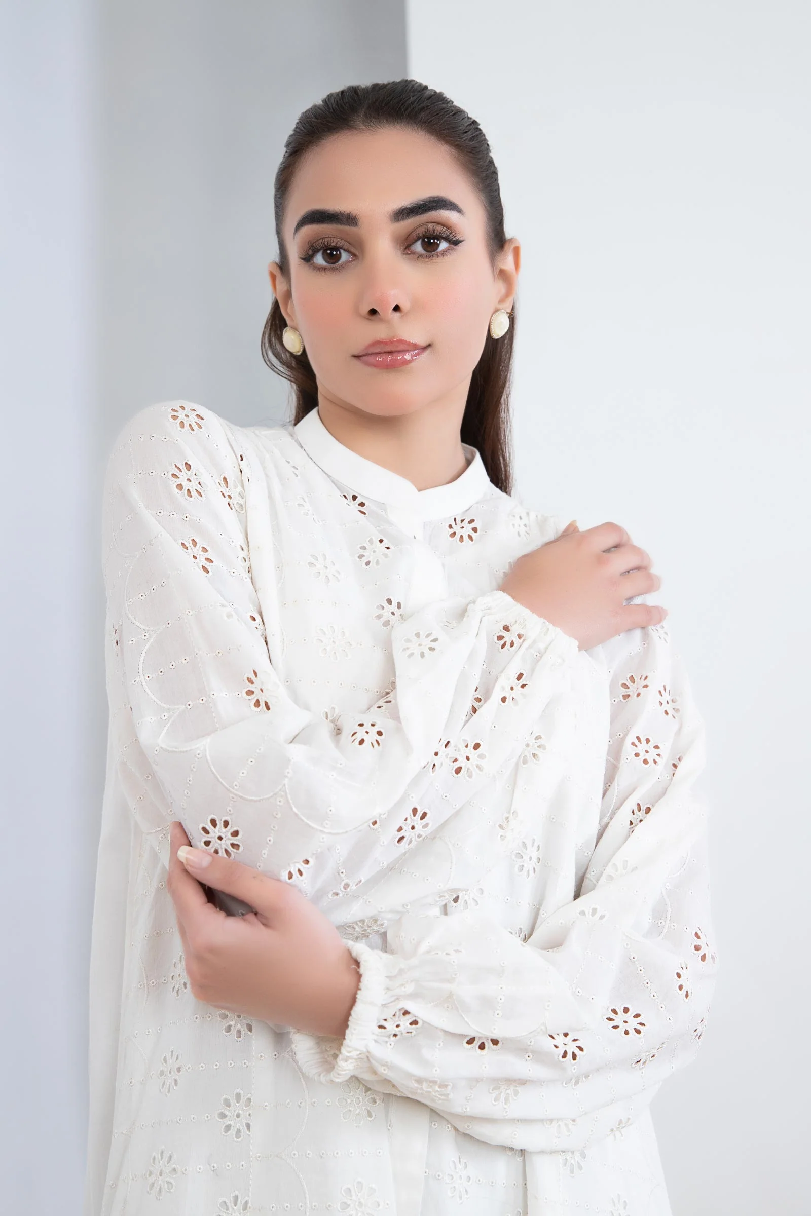 Embroidered Lawn Dress