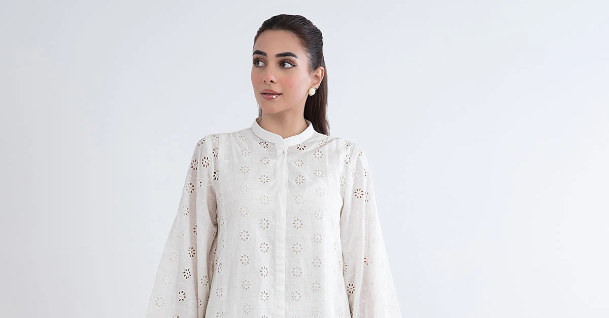 Embroidered Lawn Dress - Image 8